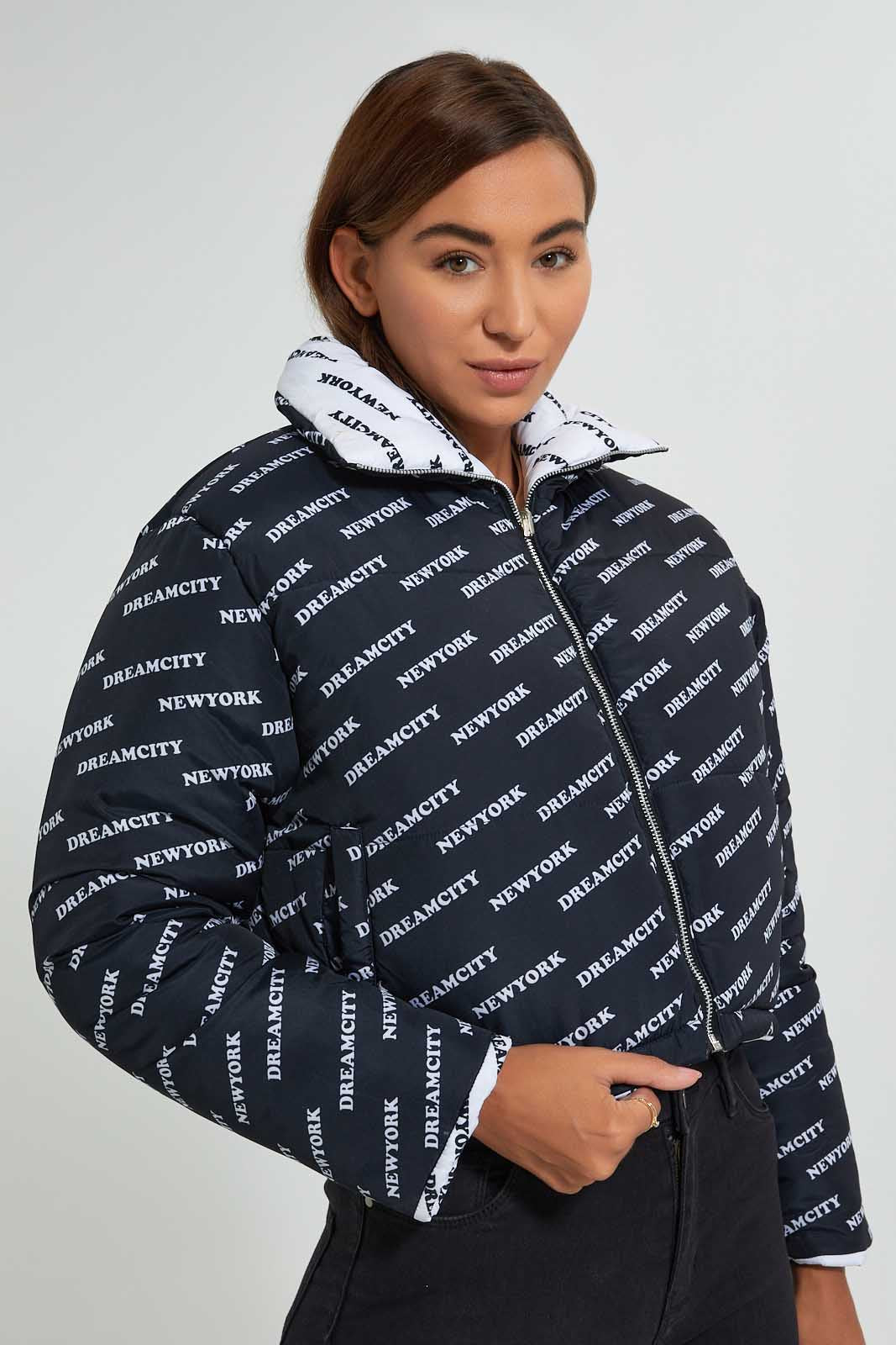 Redtag-Allover-Print-Padded-Jacket-Jackets-Women's-0