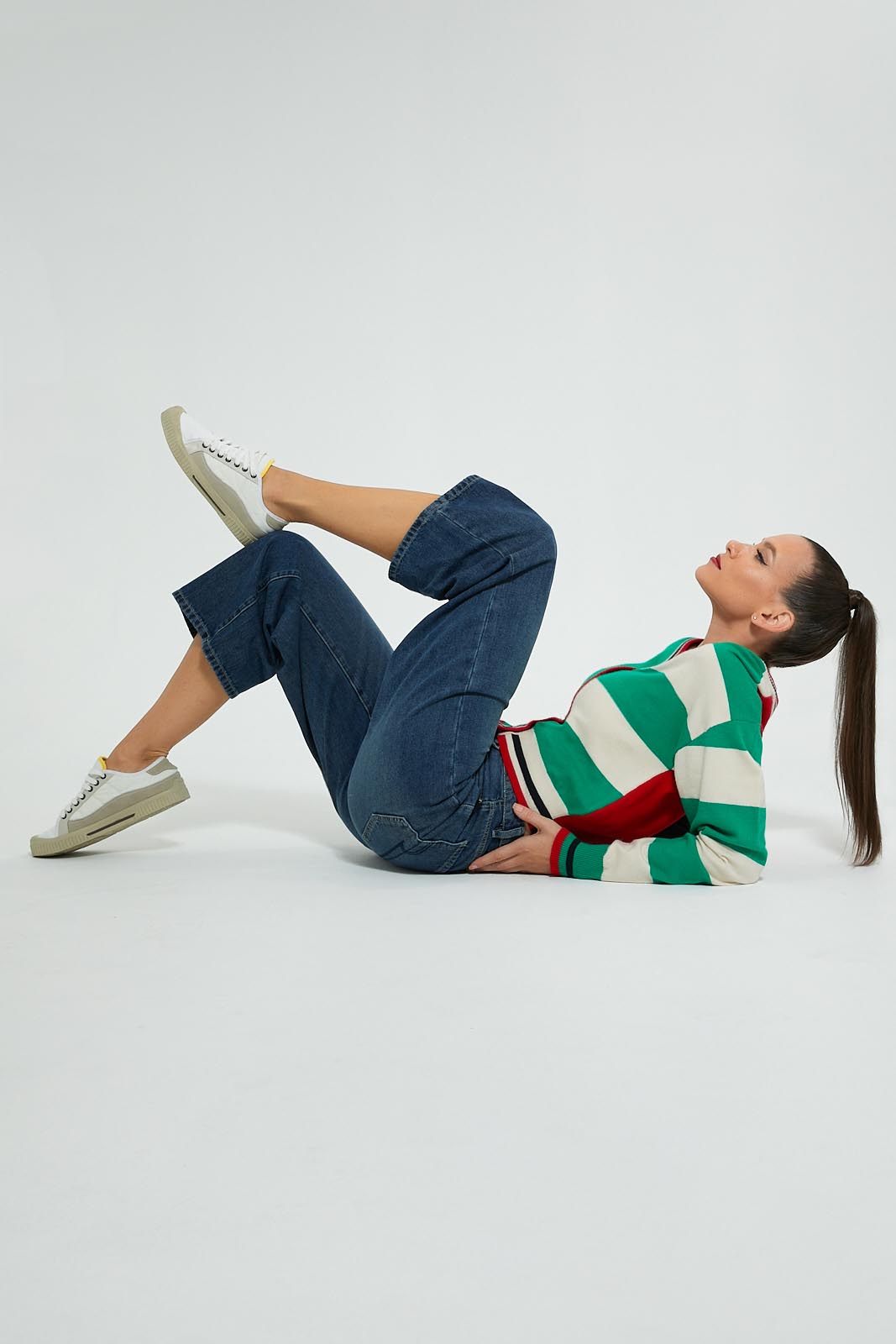 Redtag-Assorted-Colour-Block-Cardigan-Celebrity-Pullovers,-Colour:Assorted,-Filter:Women's-Clothing,-New-In,-New-In-LDC,-Non-Sale,-S22A,-Section:Women-Women's-