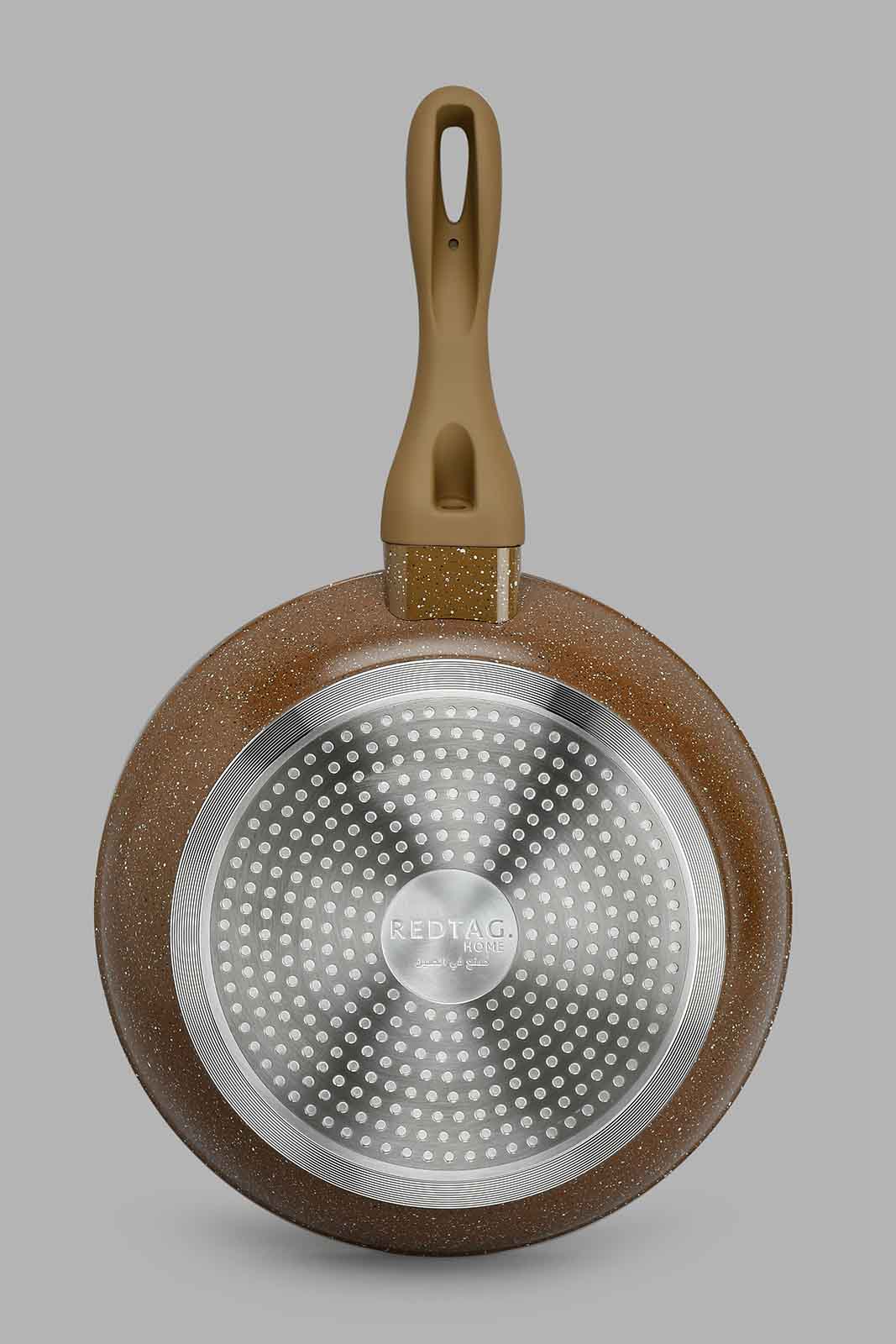 Redtag-Brown-Ceramic-Coating-Frying-pan-Colour:Brown,-Filter:Home-Dining,-HMW-DIN-Pots-And-Pans,-New-In,-New-In-HMW-DIN,-Non-Sale,-Section:Homewares,-W21B-Home-Dining-