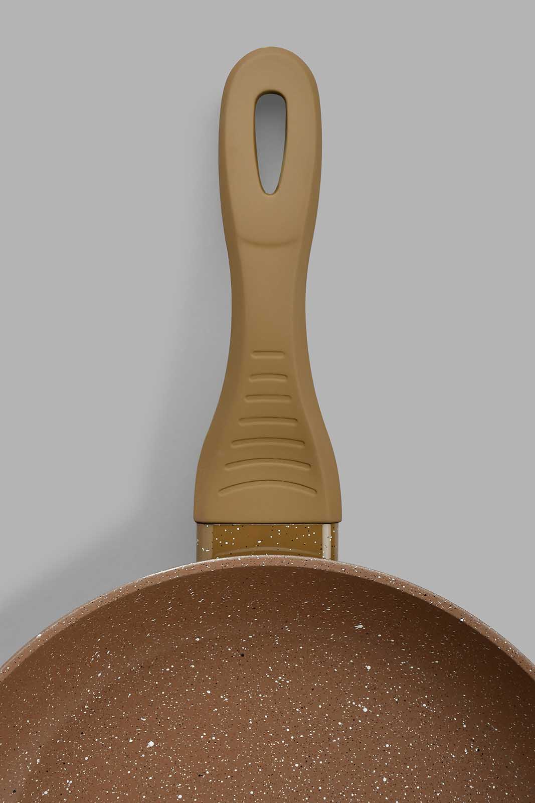 Redtag-Brown-Ceramic-Coating-Frying-pan-Colour:Brown,-Filter:Home-Dining,-HMW-DIN-Pots-And-Pans,-New-In,-New-In-HMW-DIN,-Non-Sale,-Section:Homewares,-W21B-Home-Dining-