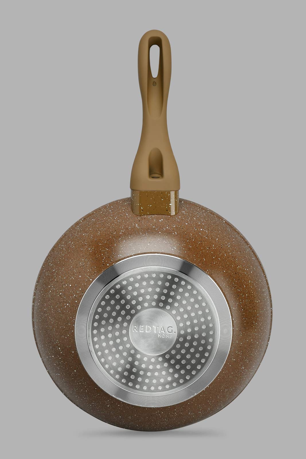 Redtag-Brown-Ceramic-Coating-Wok-Pan-Colour:Brown,-Filter:Home-Dining,-HMW-DIN-Pots-And-Pans,-New-In,-New-In-HMW-DIN,-Non-Sale,-Section:Homewares,-W21B-Home-Dining-