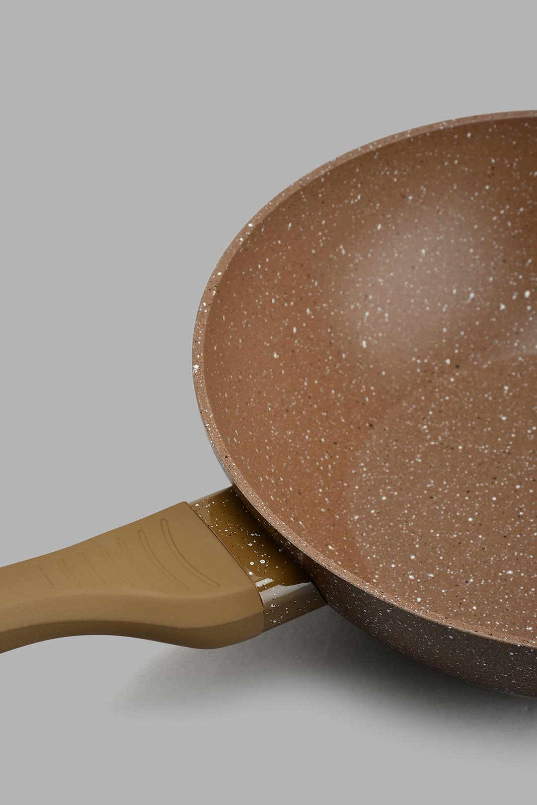 Redtag-Brown-Ceramic-Coating-Wok-Pan-Colour:Brown,-Filter:Home-Dining,-HMW-DIN-Pots-And-Pans,-New-In,-New-In-HMW-DIN,-Non-Sale,-Section:Homewares,-W21B-Home-Dining-