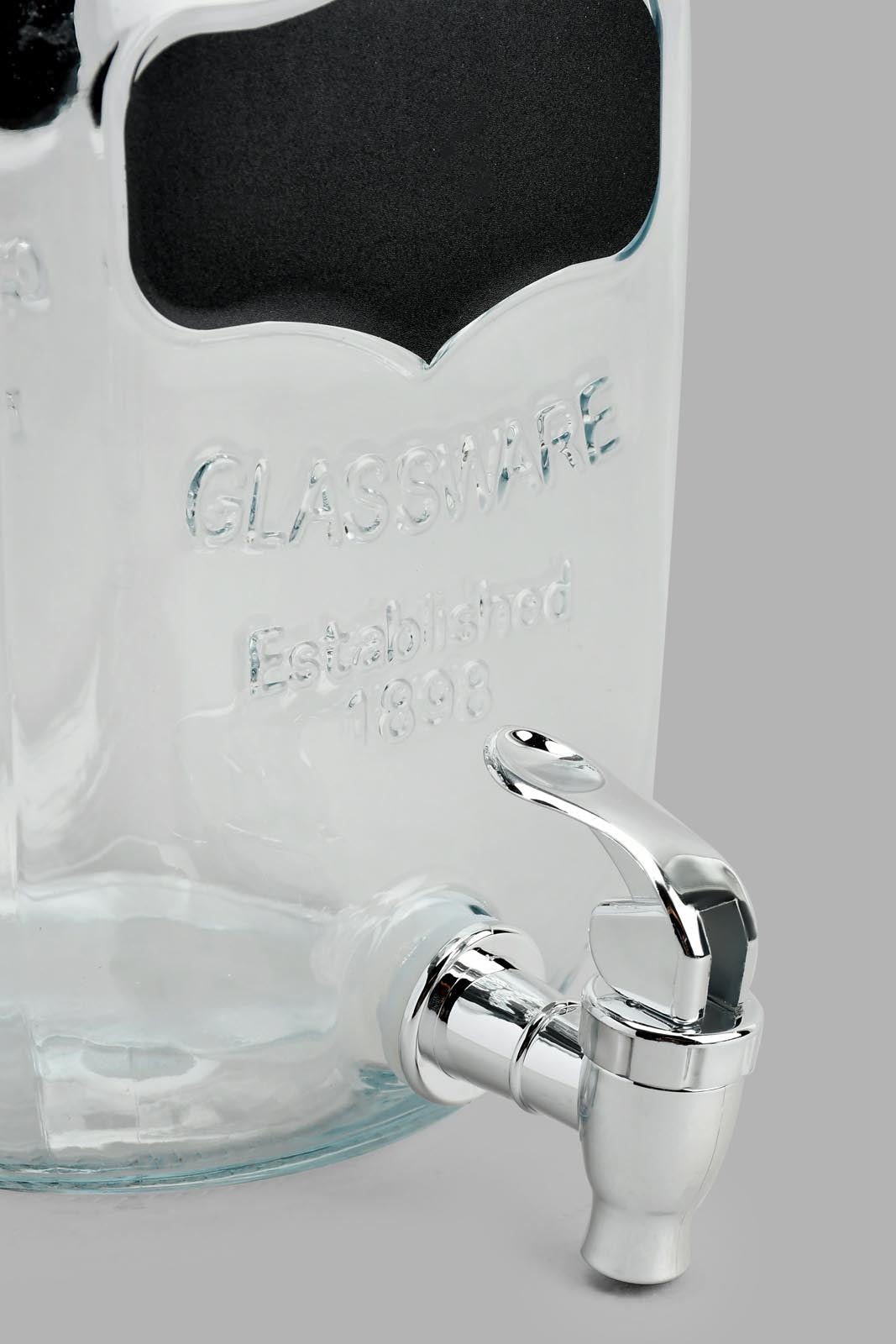Redtag-Clear-Beverage-Dispenser-With-Mason-Jar-&-Stand-(5-Piece)-Beverage-Dispenser-Home-Dining-