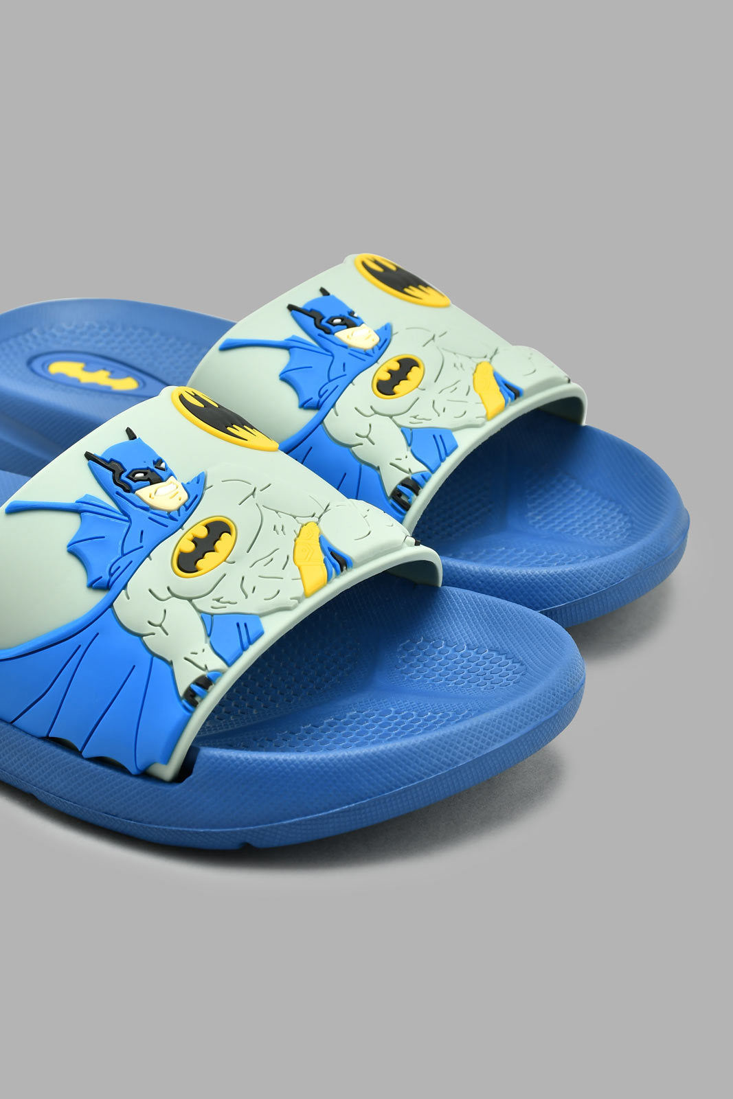 Redtag-Navy-Batman-Character-Slide-Sliders-Boys-3 to 5 Years