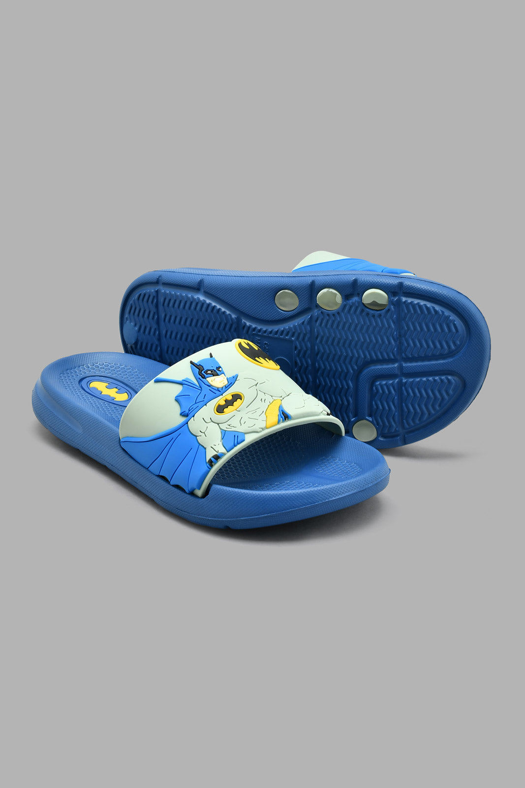 Redtag-Navy-Batman-Character-Slide-Sliders-Boys-3 to 5 Years