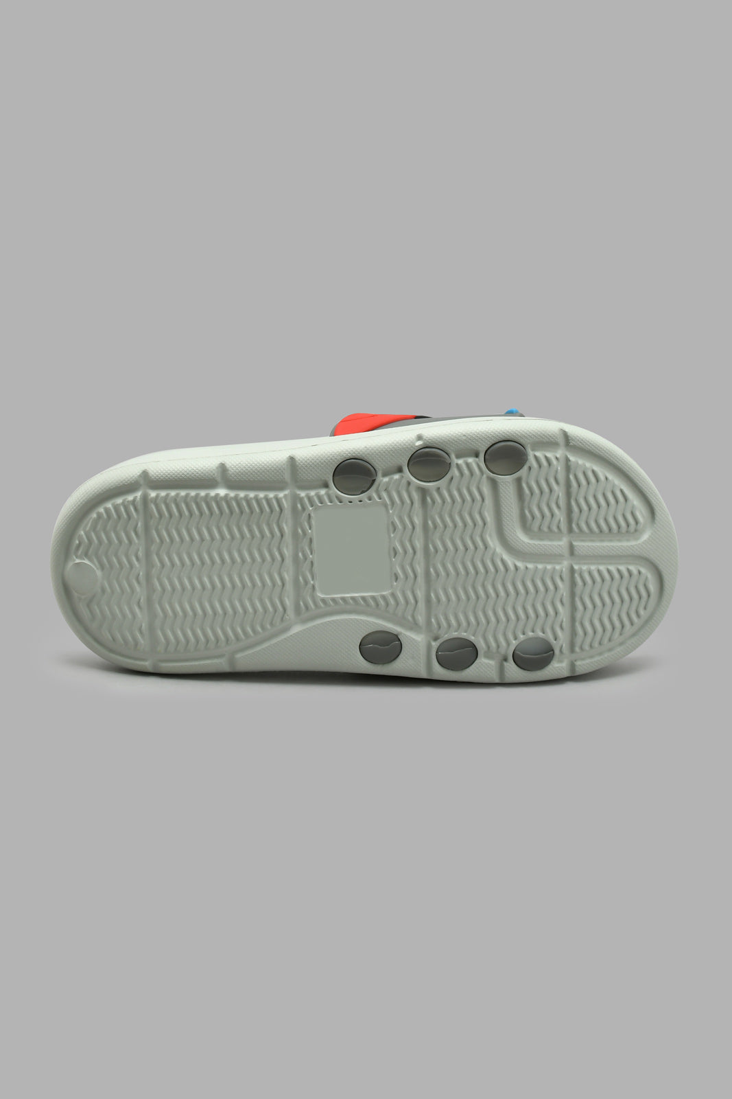 Redtag-Grey-Superman-Character-Slide-Sliders-Boys-3 to 5 Years
