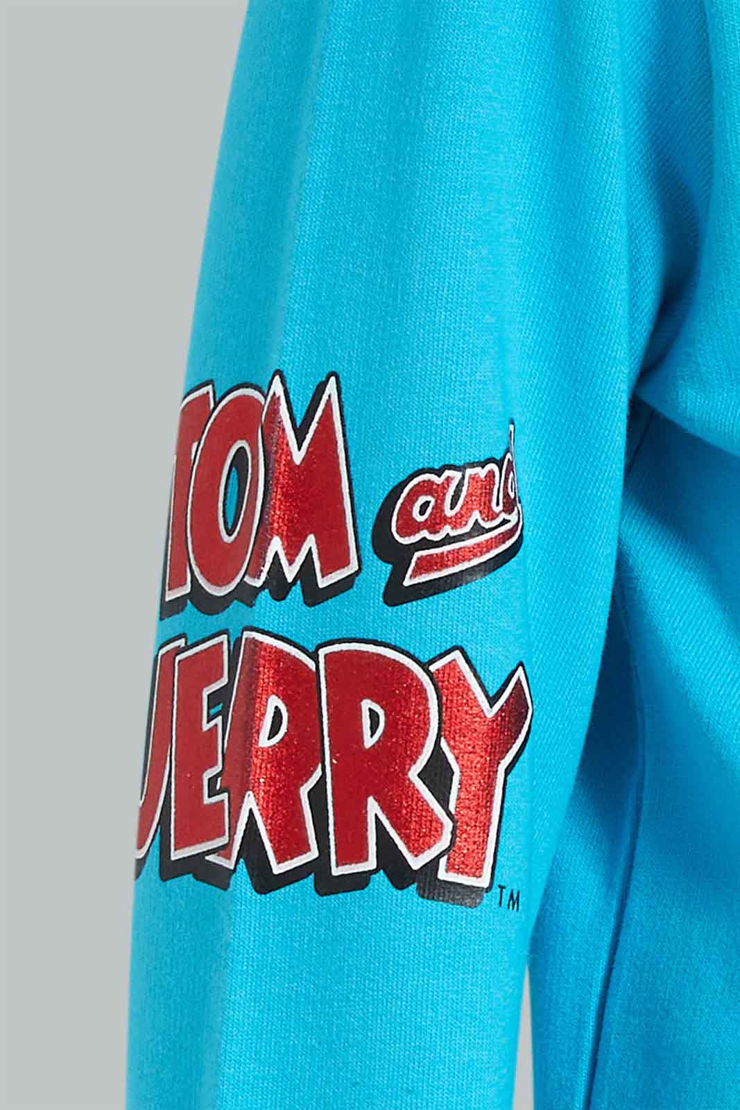 Redtag-Blue-Tom-&-Jerry-Crew-Neck-Sweatshirt-Sweatshirts-Boys-2 to 8 Years