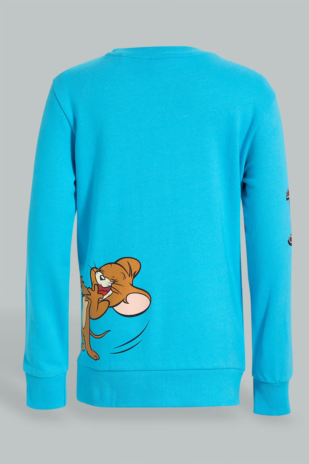 Redtag-Blue-Tom-&-Jerry-Crew-Neck-Sweatshirt-Sweatshirts-Boys-2 to 8 Years