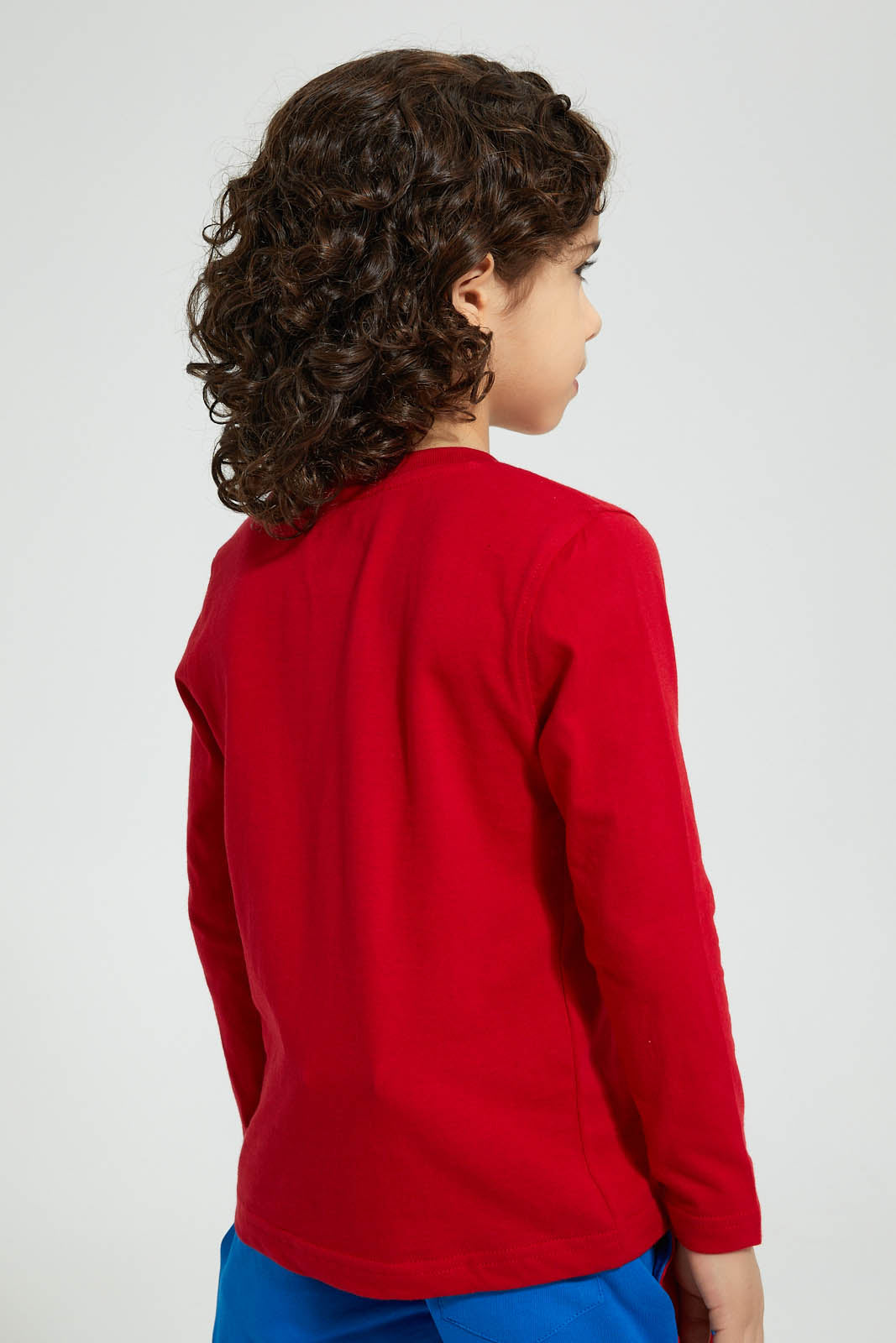 Redtag-Red-Tom-&-Jerry-Character-T-Shirt-Character-Boys-2 to 8 Years