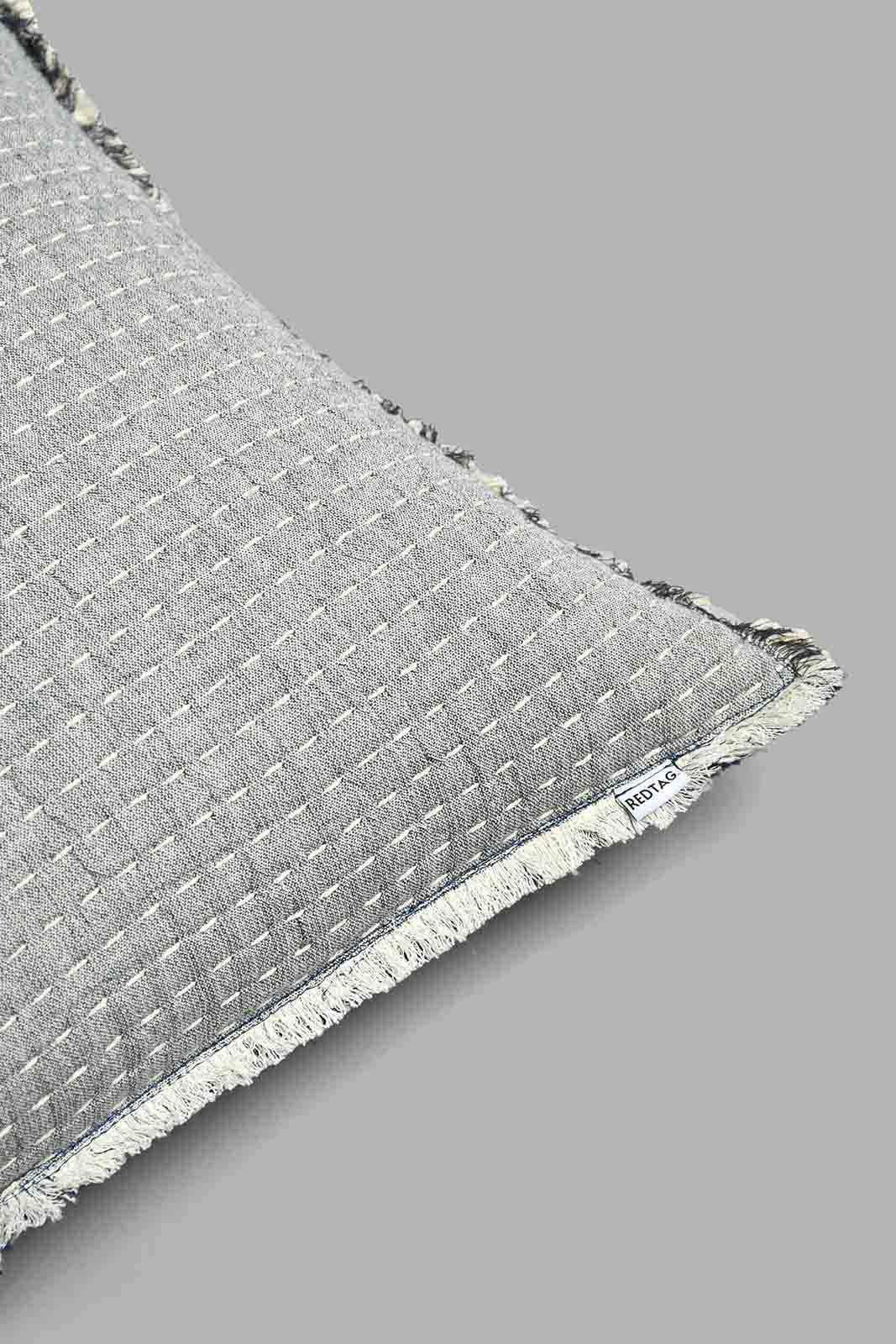 Redtag-Blue-Embroidery-Cushion-BED-PHANTASMAGORIA-2,-Colour:Blue,-Filter:Home-Bedroom,-HMW-BED-Cushions,-New-In,-New-In-HMW-BED,-Non-Sale,-S22A,-Section:Homewares-Home-Bedroom-
