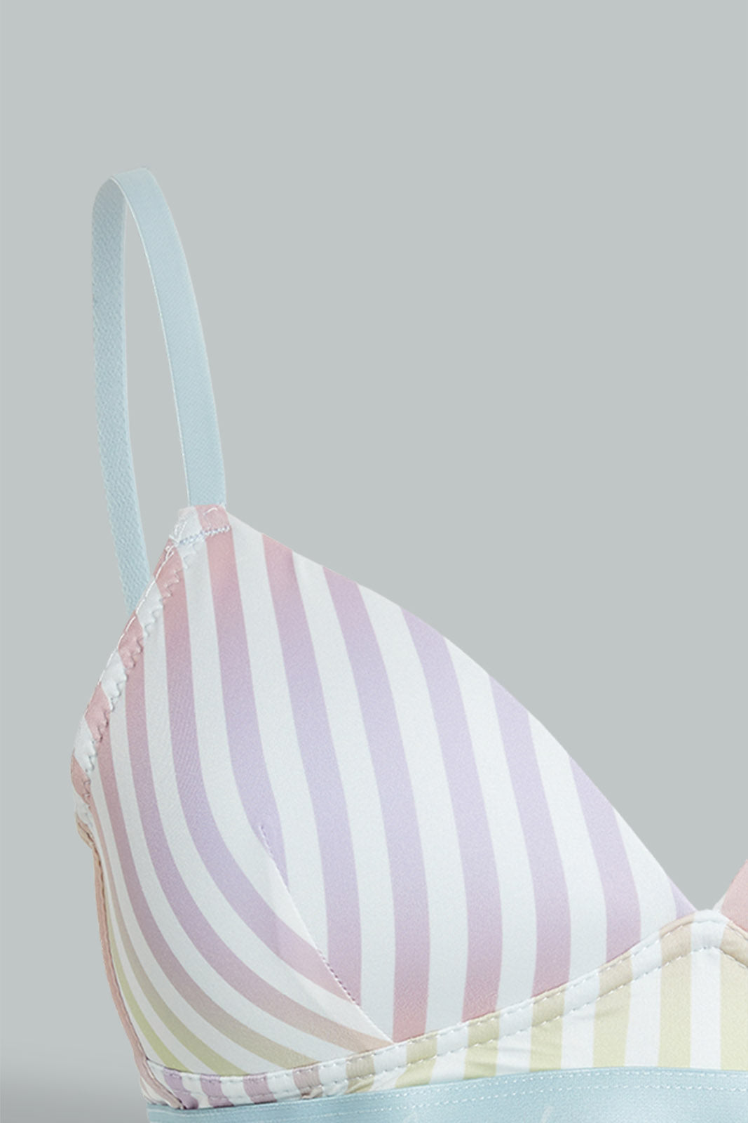 Redtag-White-Stripe-Printed-Non-Wired-Bra-With-Elastic-Colour:White,-Filter:Women's-Clothing,-New-In,-New-In-Women,-Non-Sale,-S22A,-Section:Women,-Women-Bras-Women's-