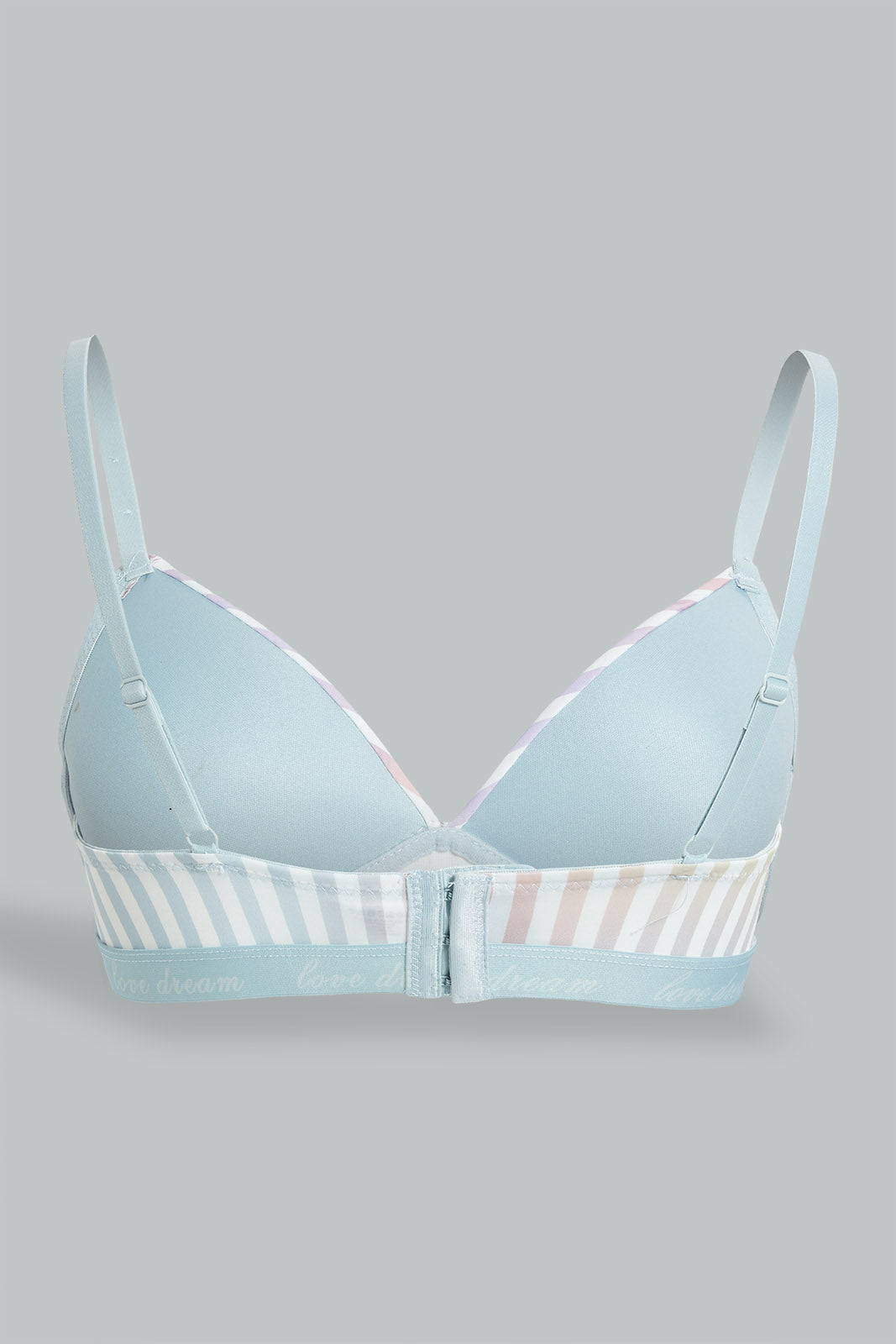 Redtag-White-Stripe-Printed-Non-Wired-Bra-With-Elastic-Colour:White,-Filter:Women's-Clothing,-New-In,-New-In-Women,-Non-Sale,-S22A,-Section:Women,-Women-Bras-Women's-