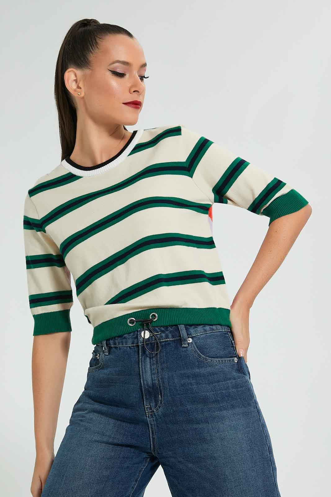 Redtag-Assorted-Colour-Block-Sweater-Celebrity-Pullovers,-Colour:Assorted,-Filter:Women's-Clothing,-New-In,-New-In-LDC,-Non-Sale,-S22A,-Section:Women-Women's-
