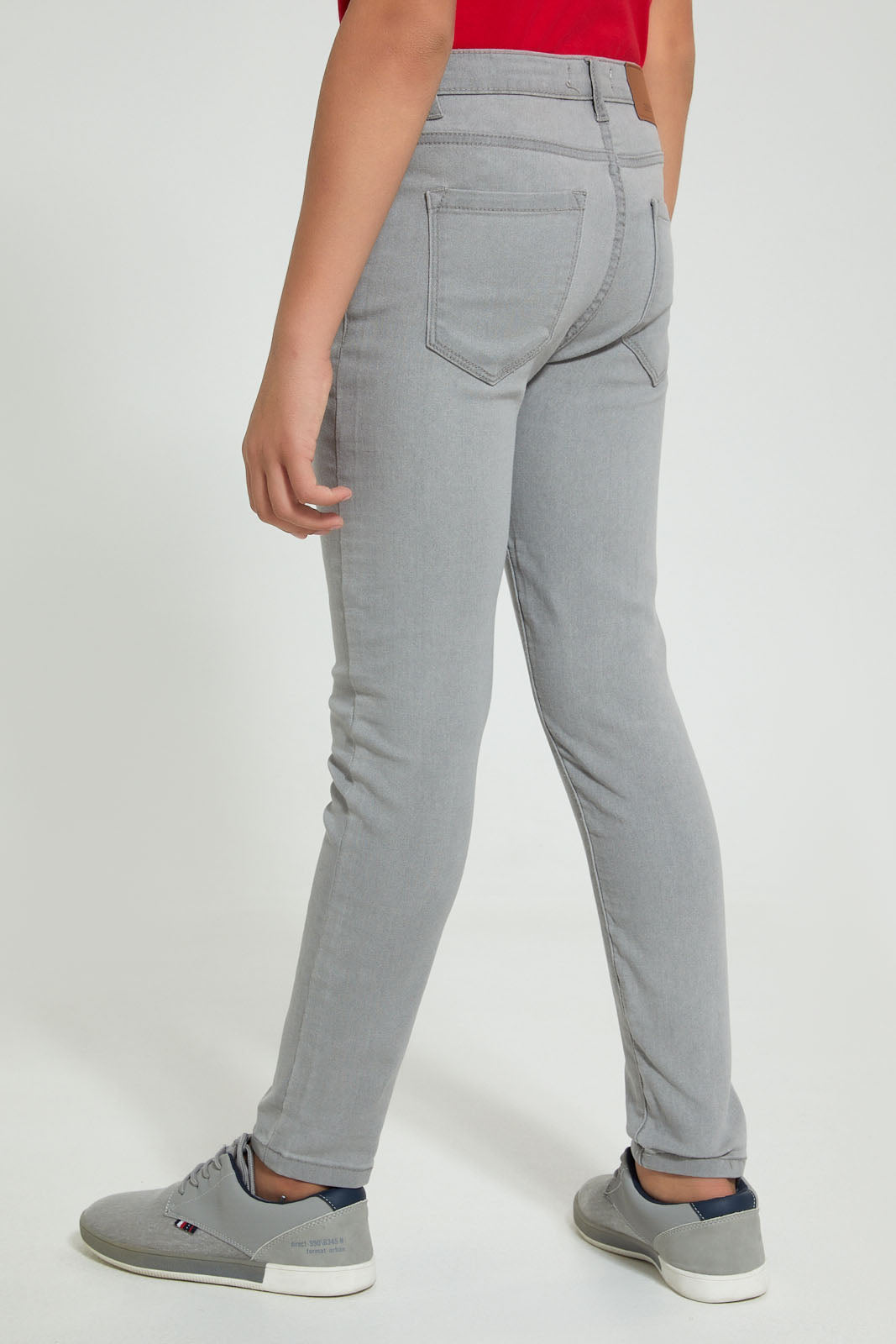 Redtag-Grey-Basic-365-Jean-Jeans-Slim-Fit-Senior-Boys-9 to 14 Years