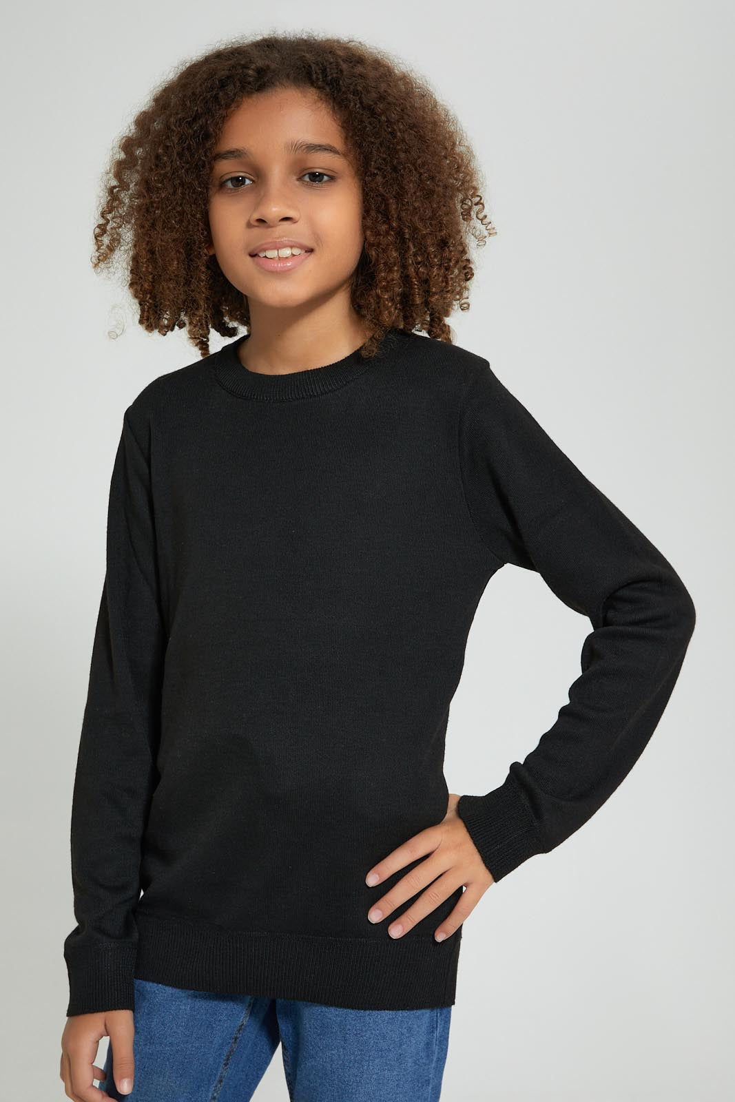 Redtag-Bsr-Table-Plain-Pullover-Pullovers-Senior-Boys-9 to 14 Years