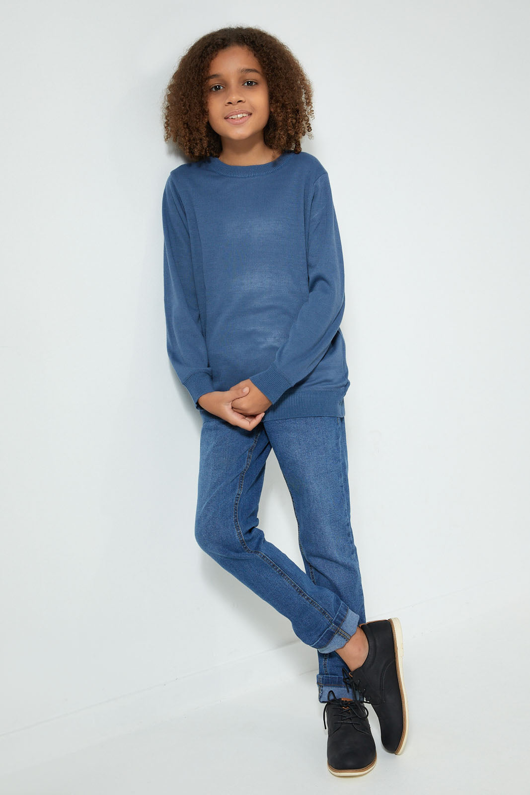 Redtag-Bsr-Table-Plain-Pullover-Pullovers-Senior-Boys-9 to 14 Years