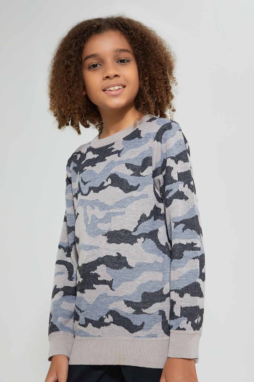 Redtag-Bsr-Table-Jacquard-Pullover-Pullovers-Senior-Boys-9 to 14 Years