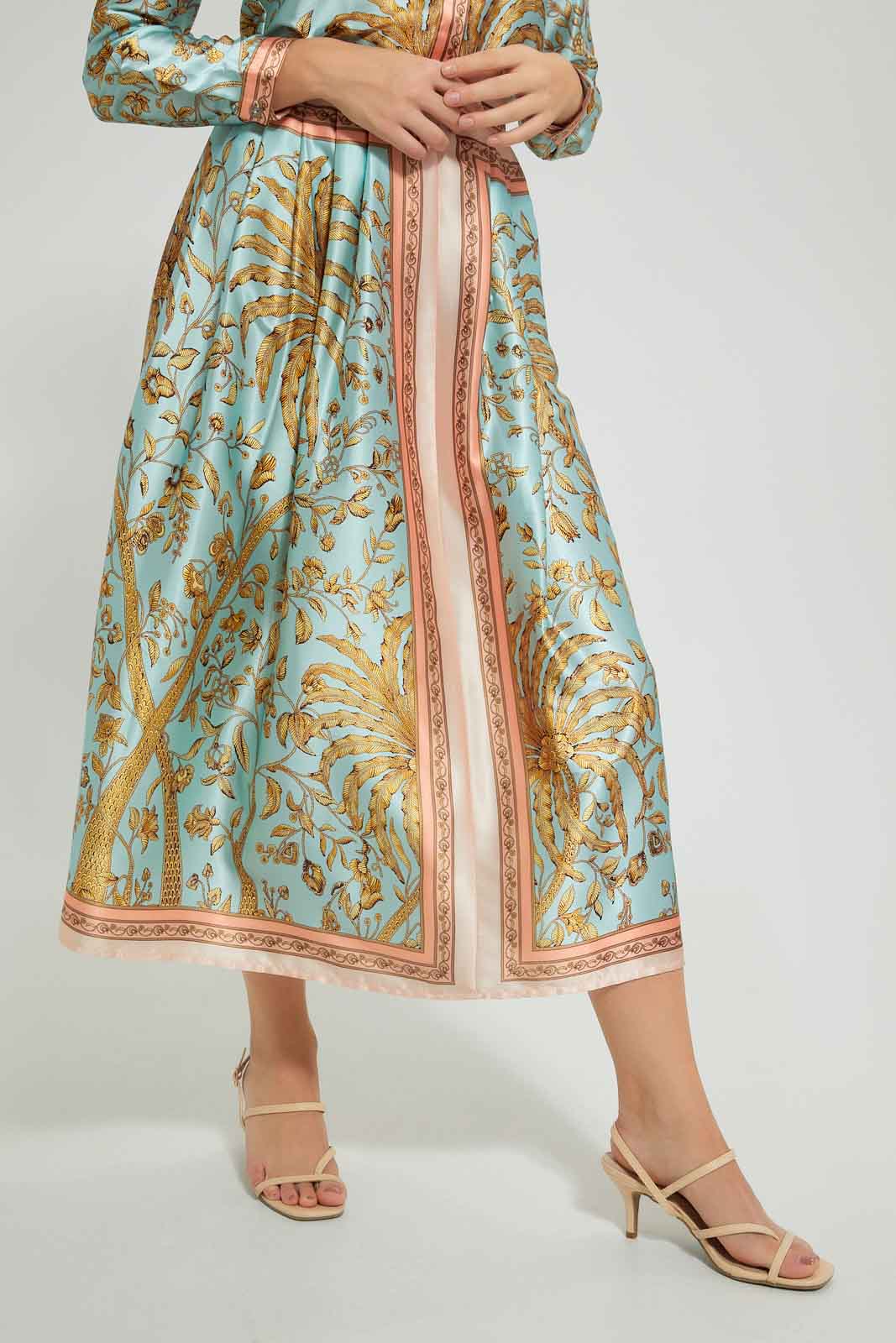 Redtag-Assorted-Printed-Pleated-Skirt-Skirts-Women's-