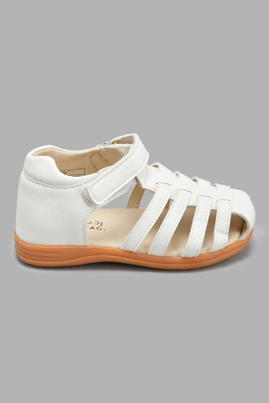 Redtag-White-Fisherman-Sandal-Sandals-Infant-Boys-1 to 3 Years