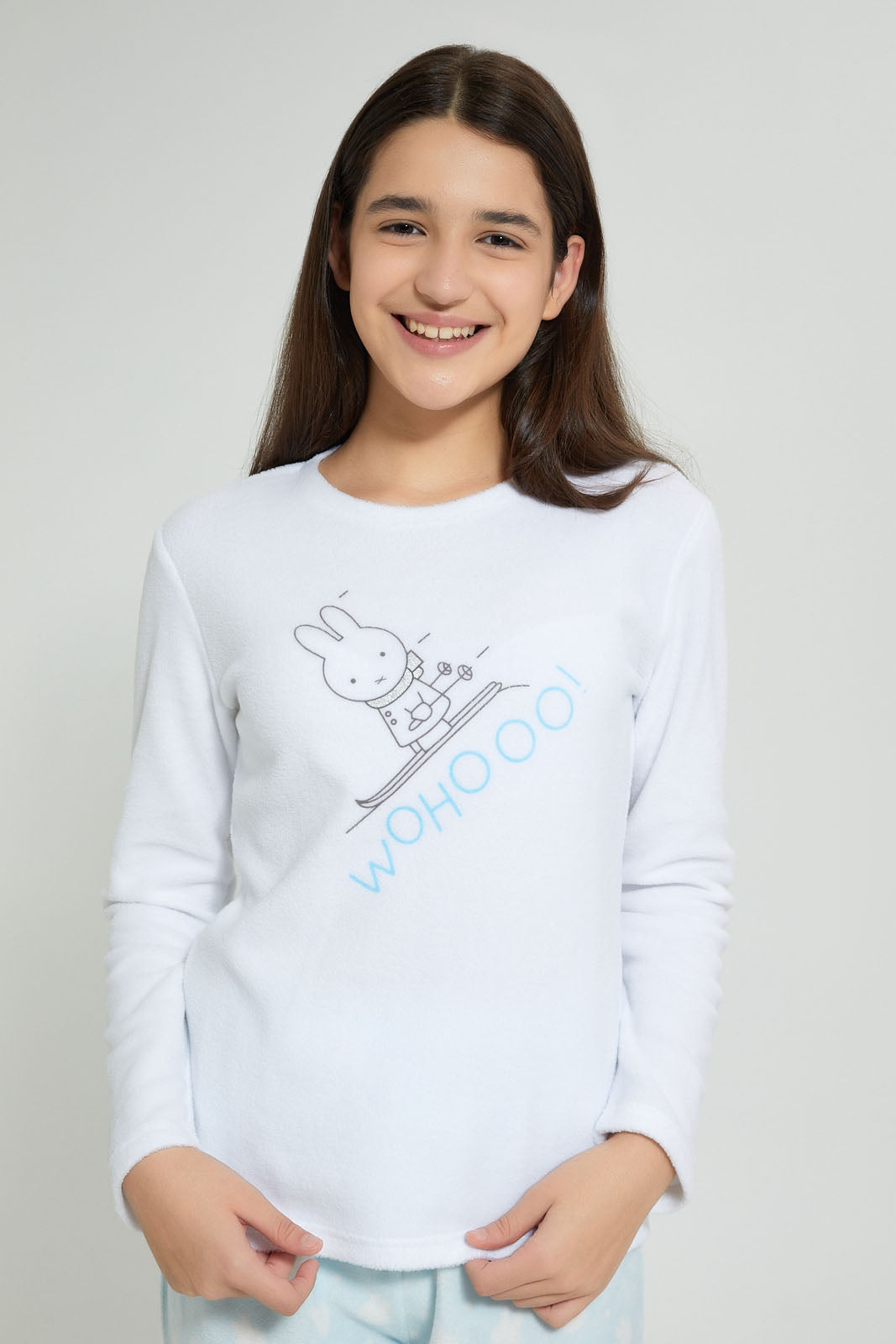 Redtag-Microfleece-Pajama-Sets-Pyjama-Sets-Senior-Girls-9 to 14 Years