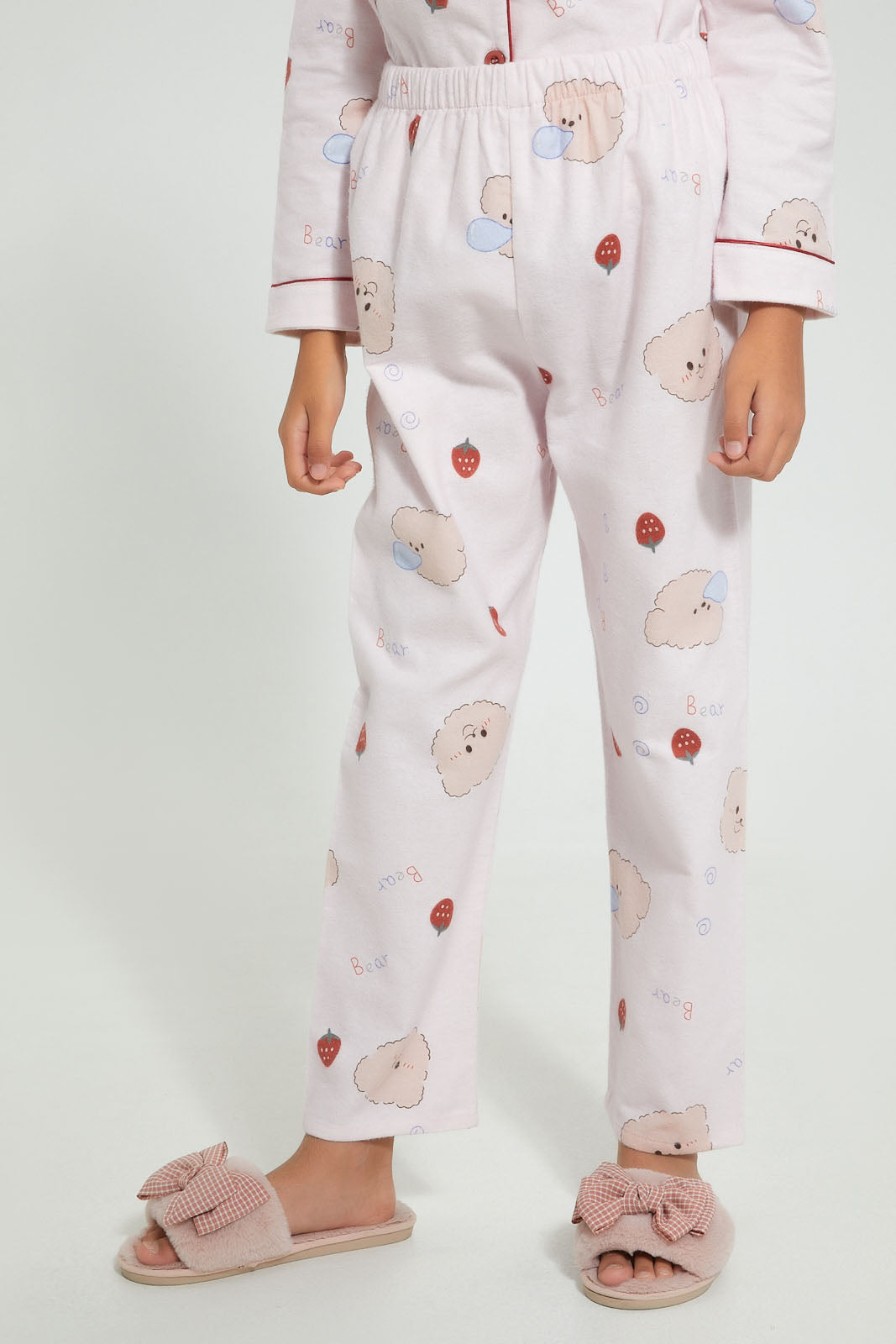 Redtag-Flannel-Pajama-Sets-Pyjama-Sets-Senior-Girls-9 to 14 Years
