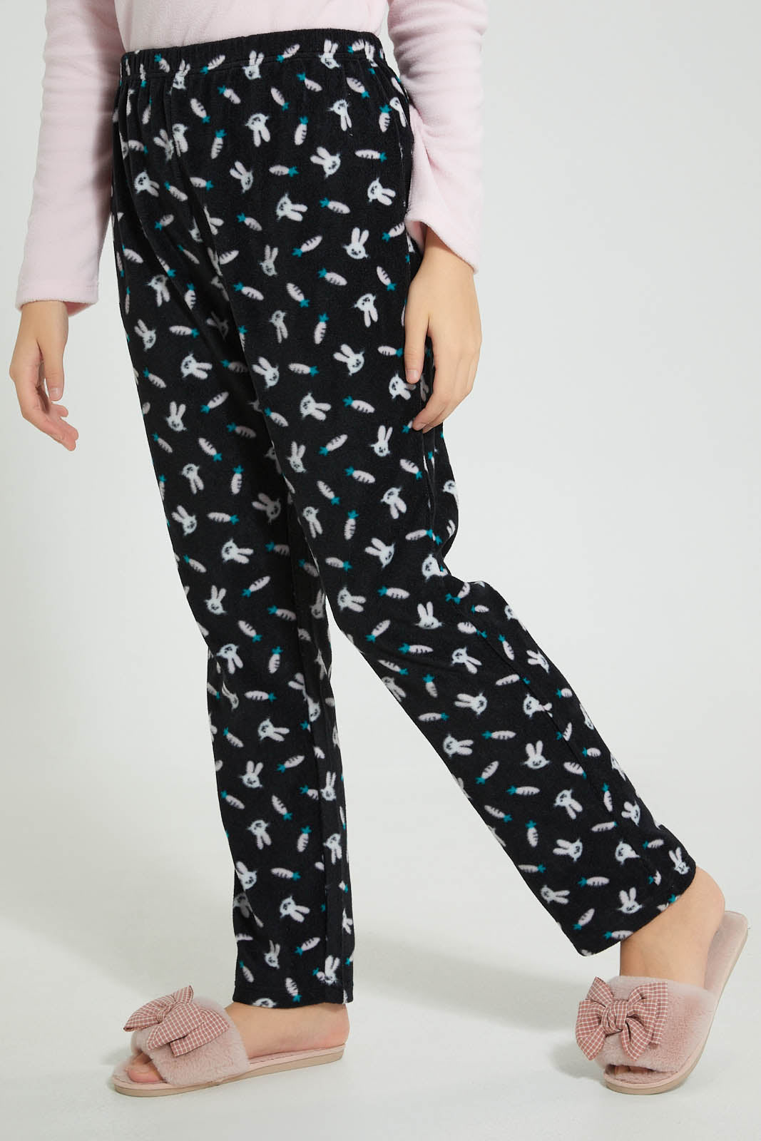 Redtag-Microfleece-Pajama-Sets-Pyjama-Sets-Senior-Girls-9 to 14 Years