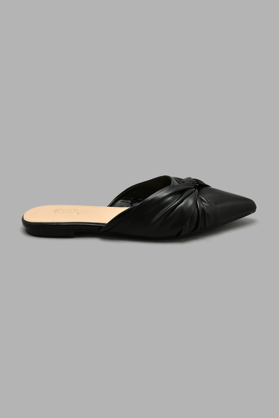Redtag-Black-Knot-Closed-Toe-Mule-Mules-Women's-