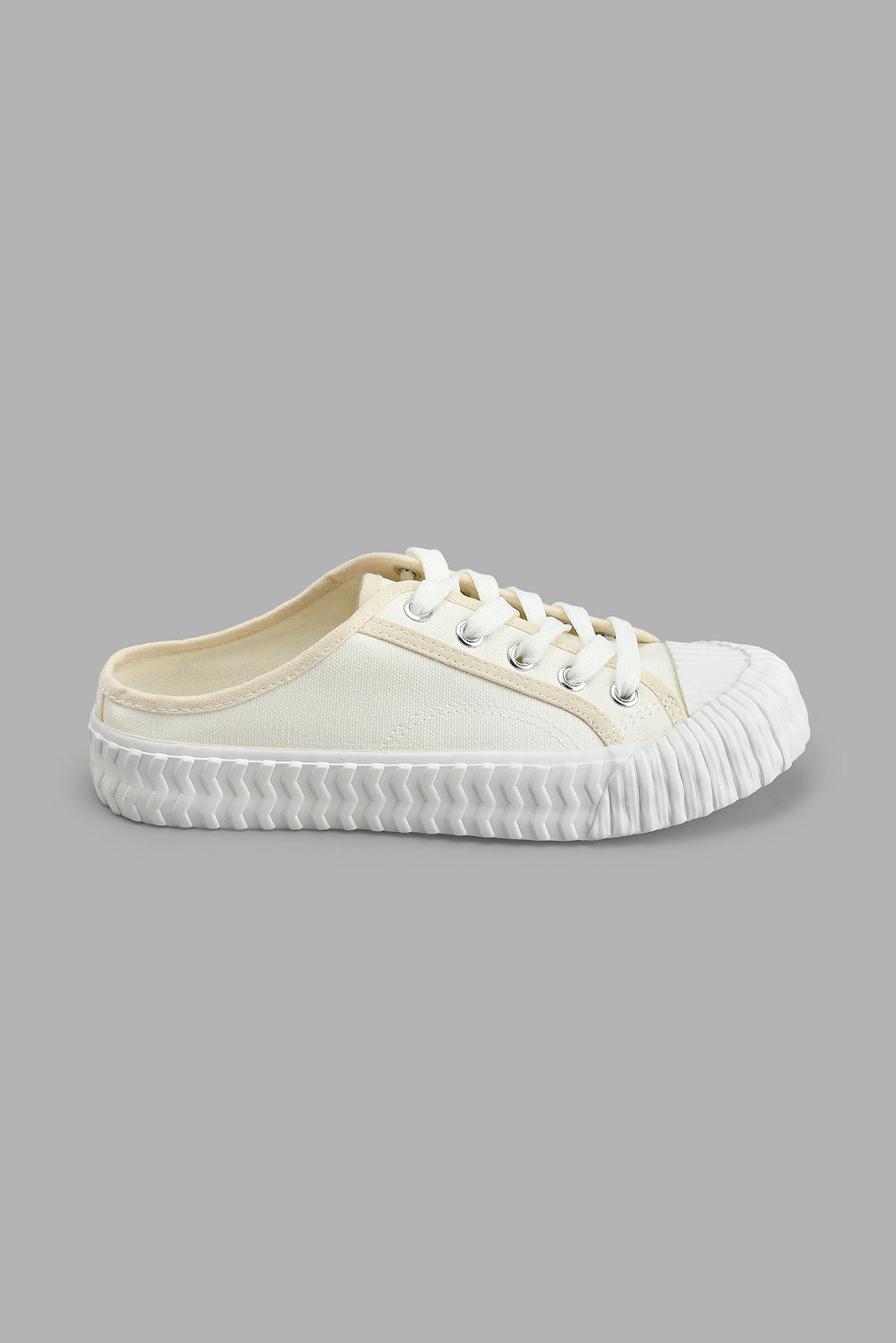 Redtag-White-Slip-On-Leisure-Sneaker-Colour:White,-Filter:Women's-Footwear,-New-In,-New-In-Women-FOO,-Non-Sale,-S22A,-Section:Women,-Women-Trainers-Women's-