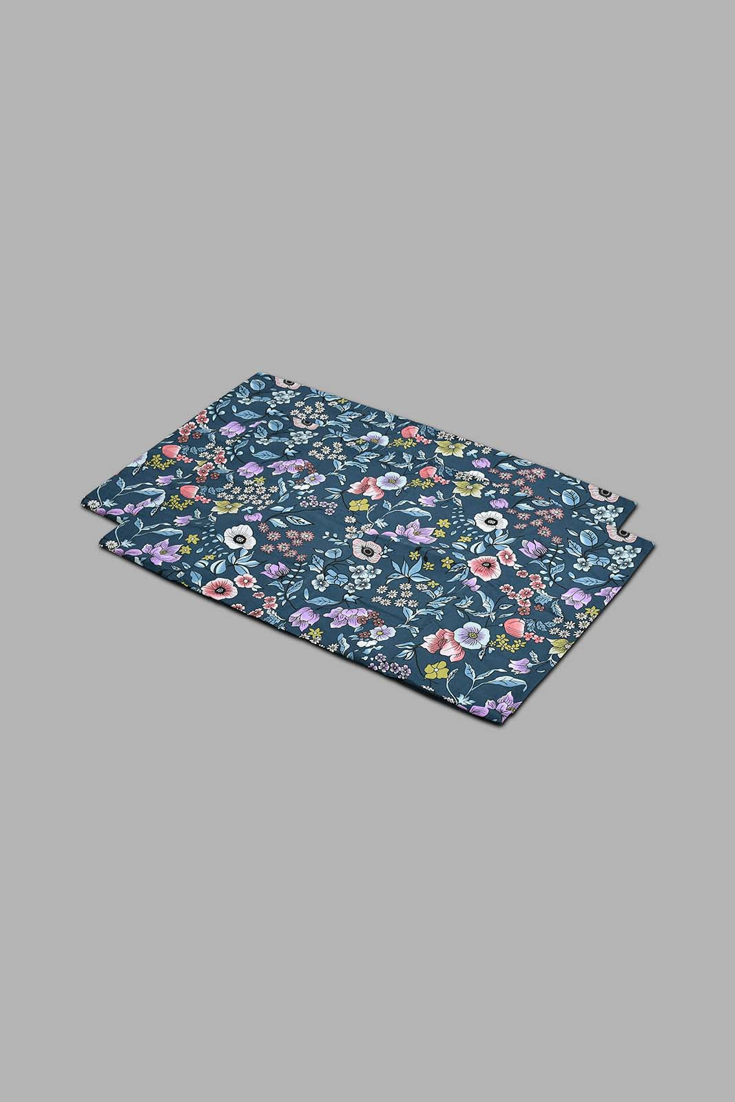 Redtag-Blue-Floral-Print-Print-Reversible-3-Piece-Duvet-Cover-Set-(King-Size)-Duvet-Covers-Home-Bedroom-