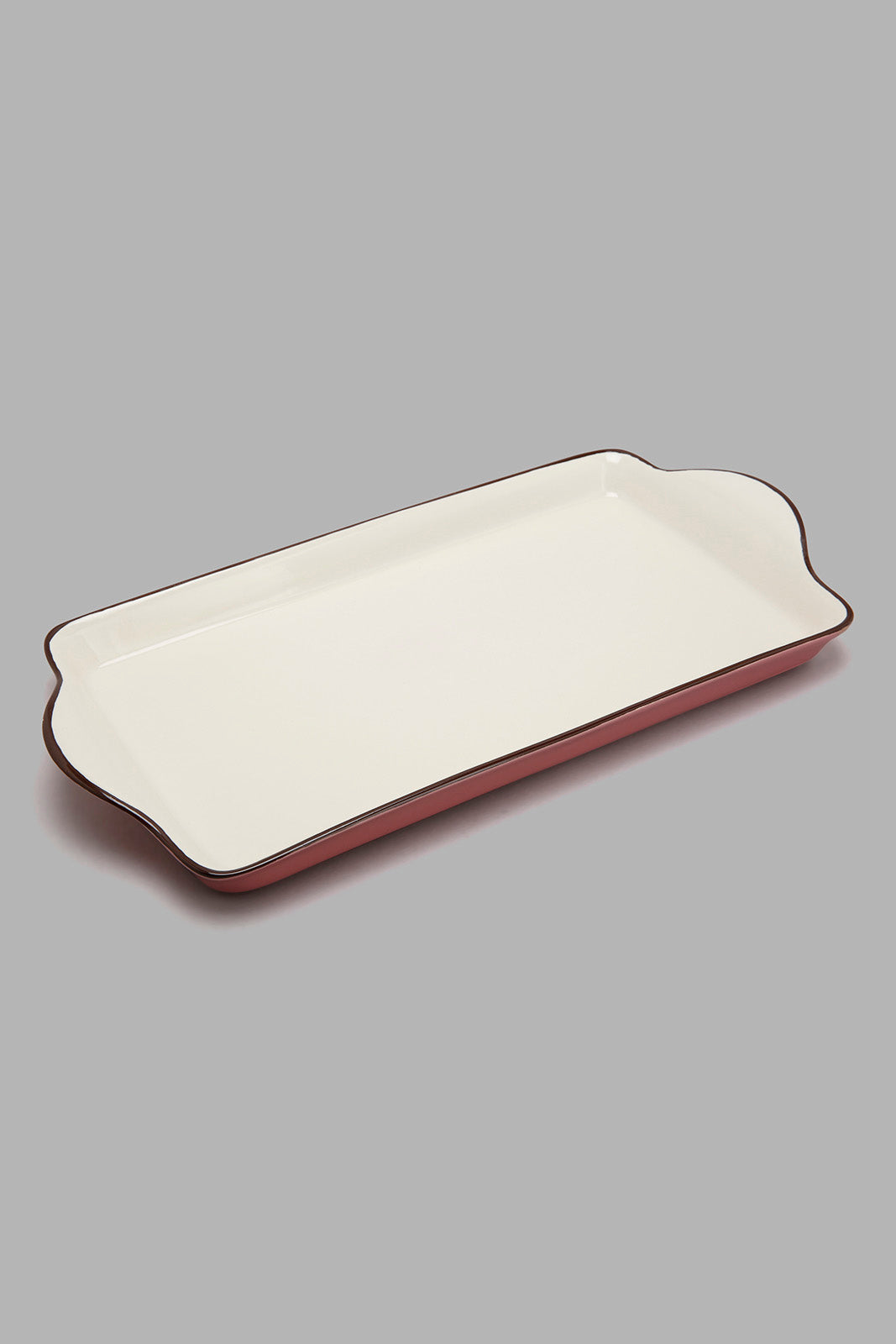 Redtag-Pink-Rectangle-Platter-Serving-Dish-Home-Dining-