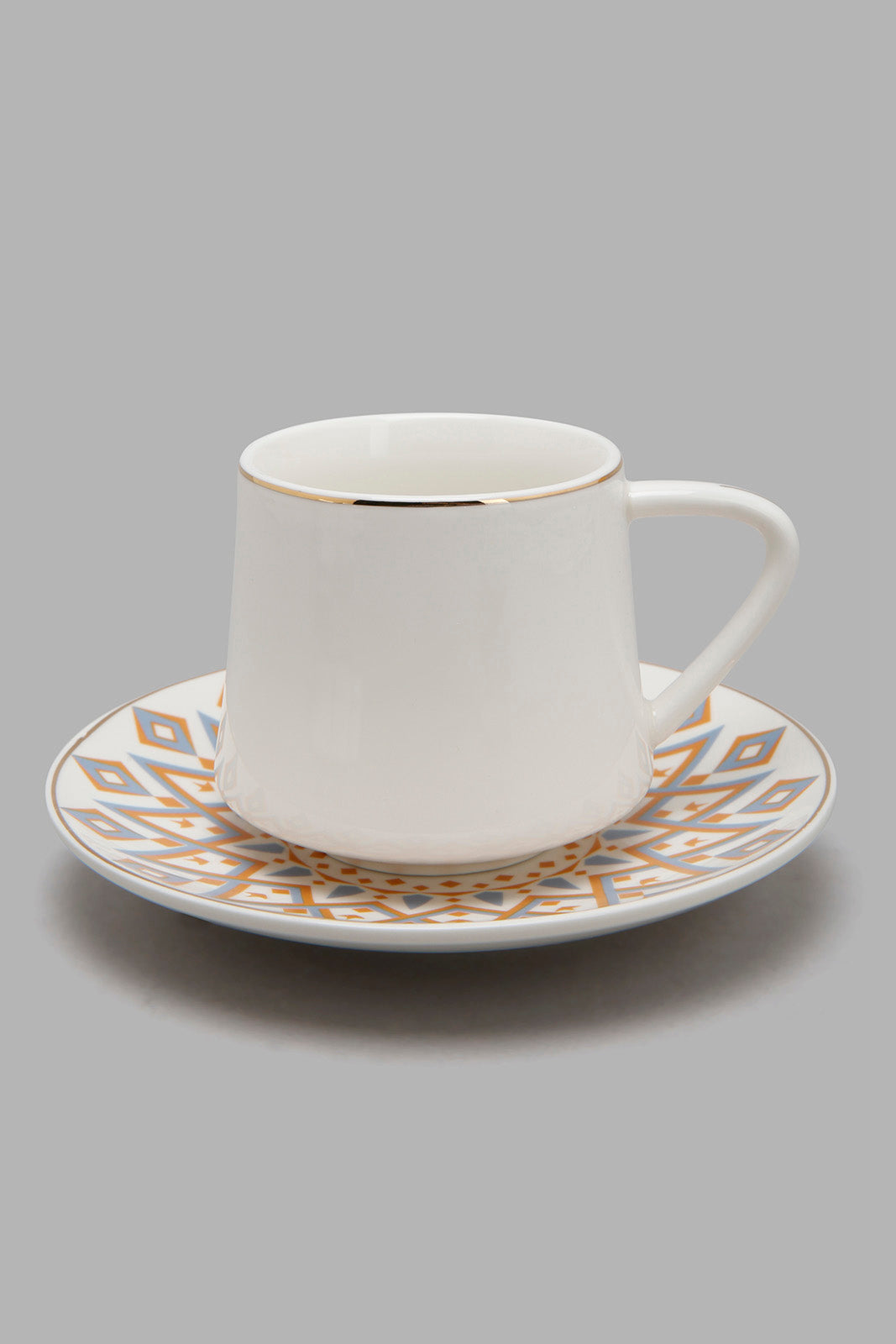 Redtag-Assorted-Geometric-Tea-Cup-&-Saucer-12-Piece-Tea-Sets-Home-Dining-