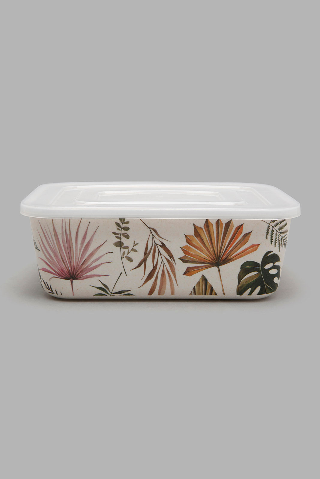 Redtag-Multicolour-Lefe-Bamboo-Storage-Box-With-Lid-(Large)-Storage-Boxes-Home-Dining-