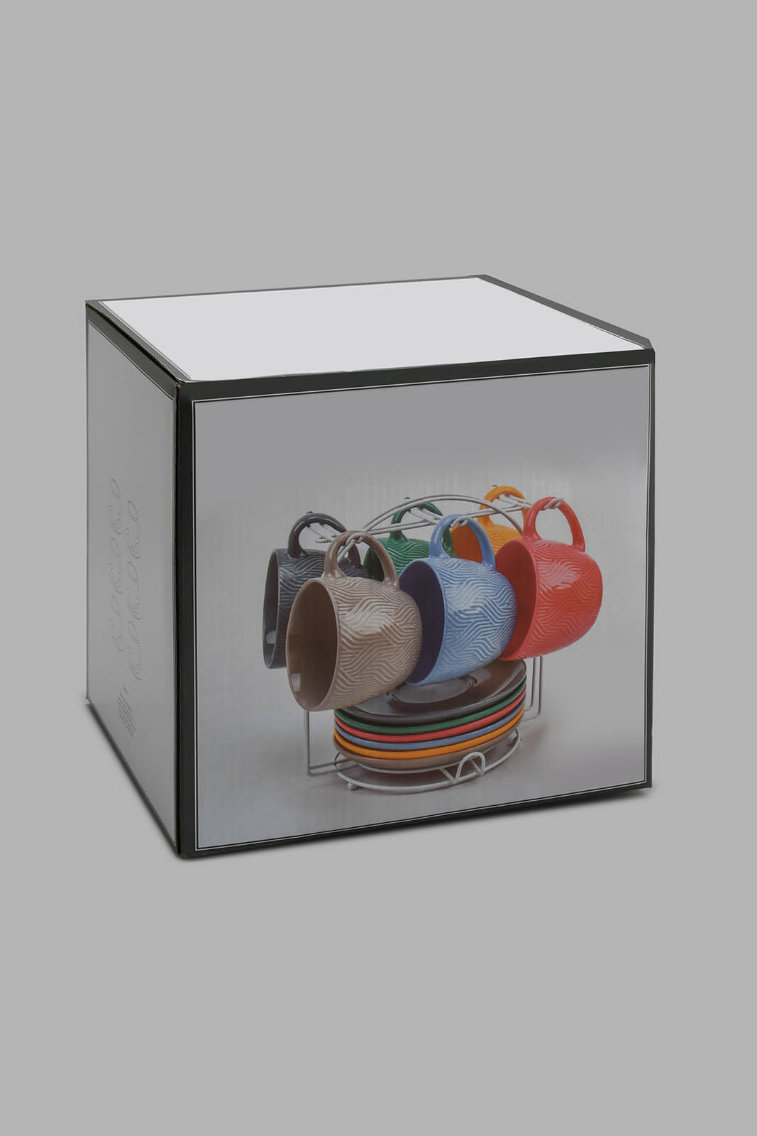 Redtag-Assorted-Tea-Set-With-Stand-(13-Piece)-Tea-Sets-Home-Dining-