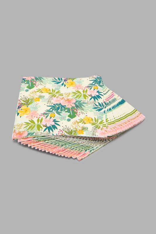 Redtag-Assorted-Geometric-Paper-Napkins-(20-Piece)-Napkins-Home-Dining-