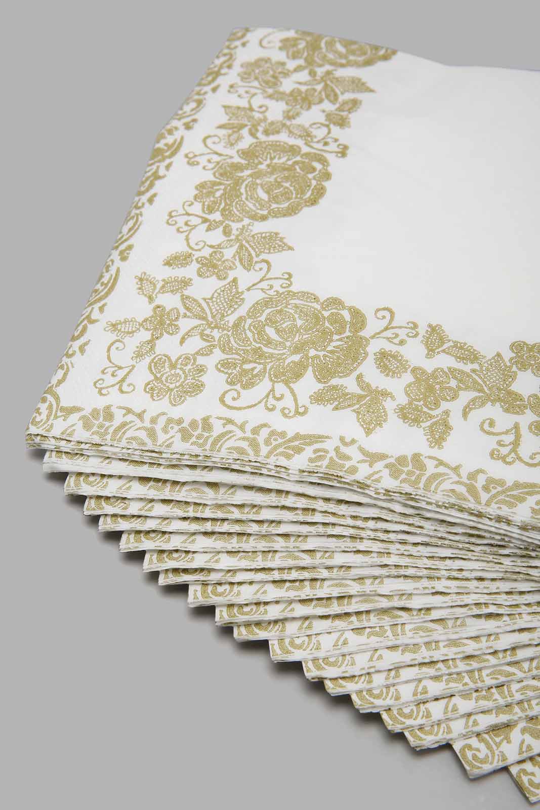 Redtag-Assorted-Floral-Paper-Napkins-(20-Piece)-Napkins-Home-Dining-