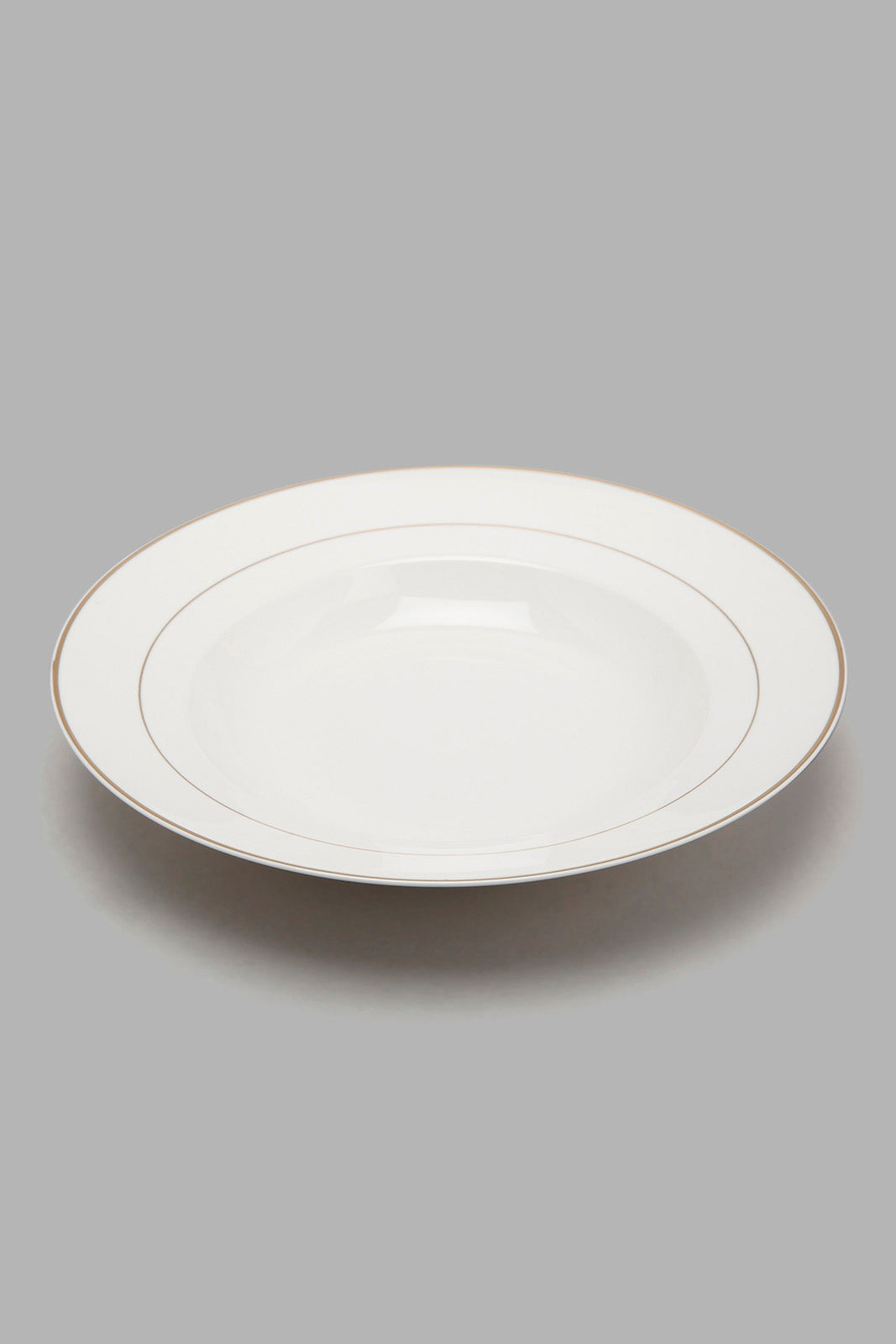 White Dinner Set With Gold Rim (20 Piece)