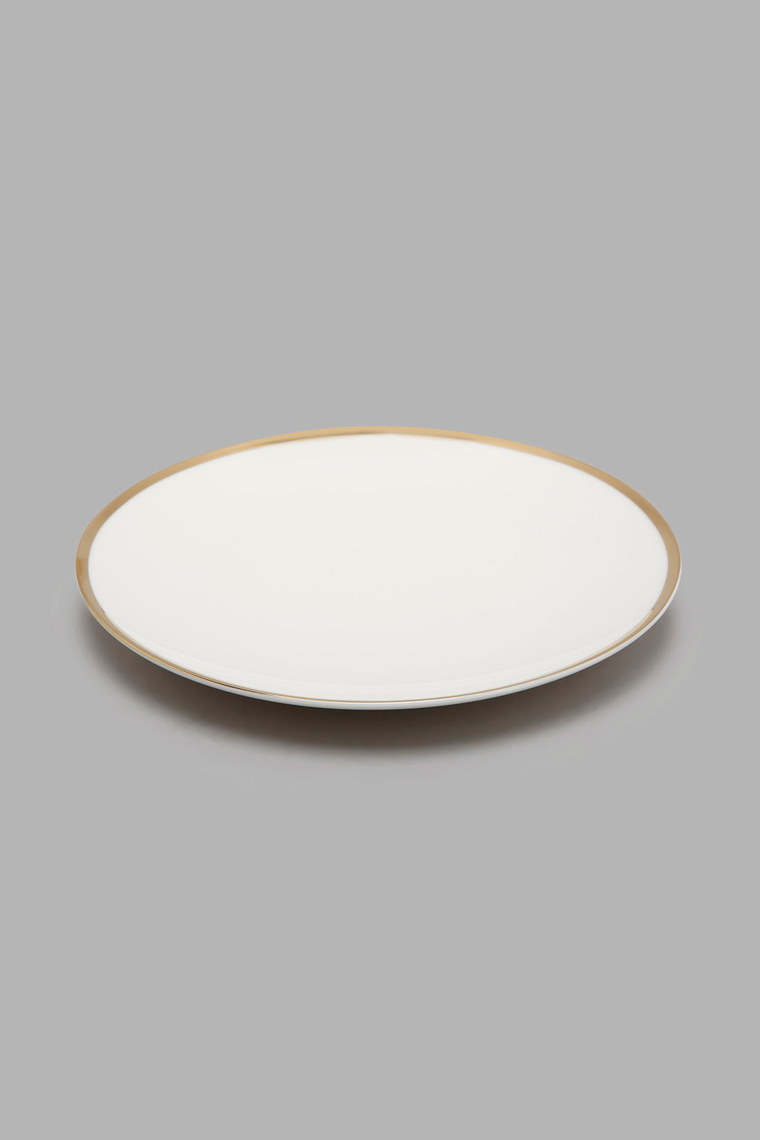 Redtag-White-Coupe-Dinner-Set-With-Gold-Rim-(-20-Piece)-Colour:White,-Filter:Home-Dining,-HMW-DIN-Crockery-Sets,-New-In,-New-In-HMW-DIN,-Non-Sale,-S22A,-Section:Homewares-Home-Dining-