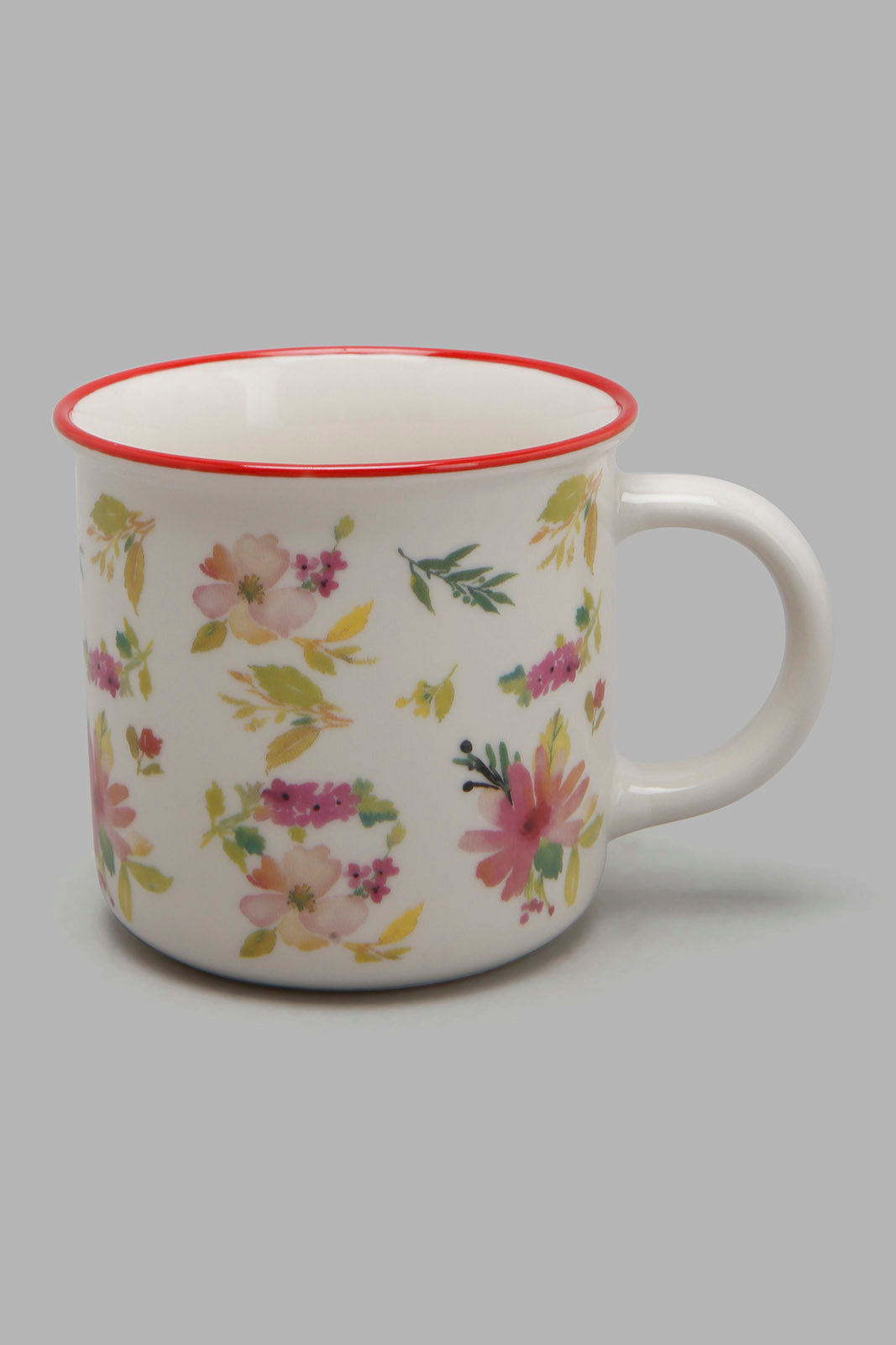 Redtag-Multi-Floral-With-Color-Rim-Mug-Mugs-Home-Dining-