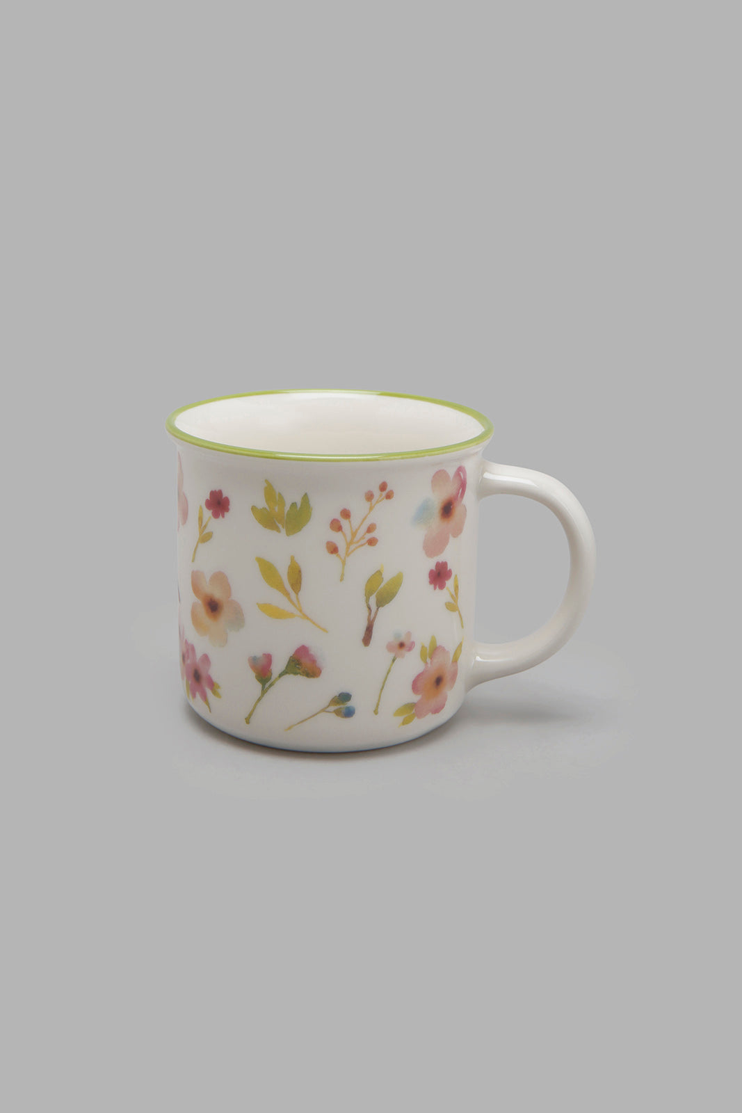 Redtag-Multi-Floral-With-Color-Rim-Mug-Mugs-Home-Dining-