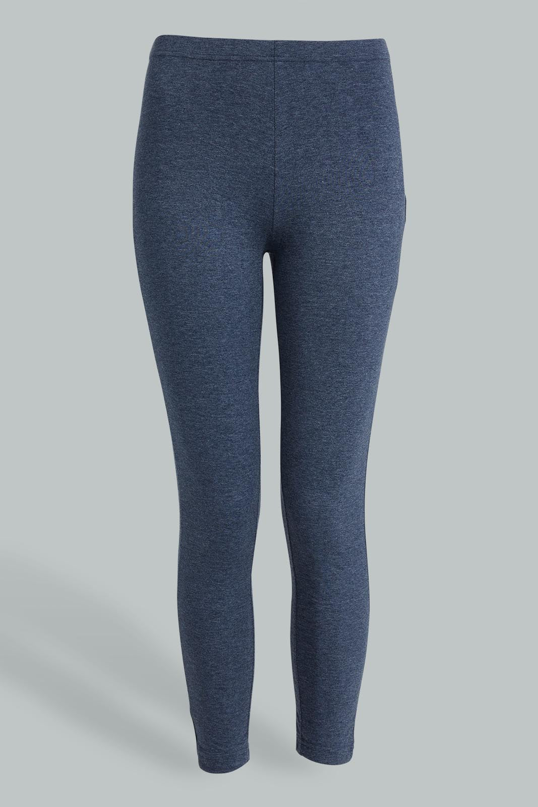 Redtag-Ladies-2-Pack-Legging-Colour:Assorted,-Filter:Women's-Clothing,-New-In,-New-In-Women,-Non-Sale,-S22A,-Section:Women,-Women-Leggings-Women's-