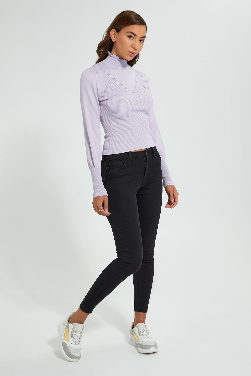 Redtag-High-Neck-Turtle-Top-Tops-Women's-0