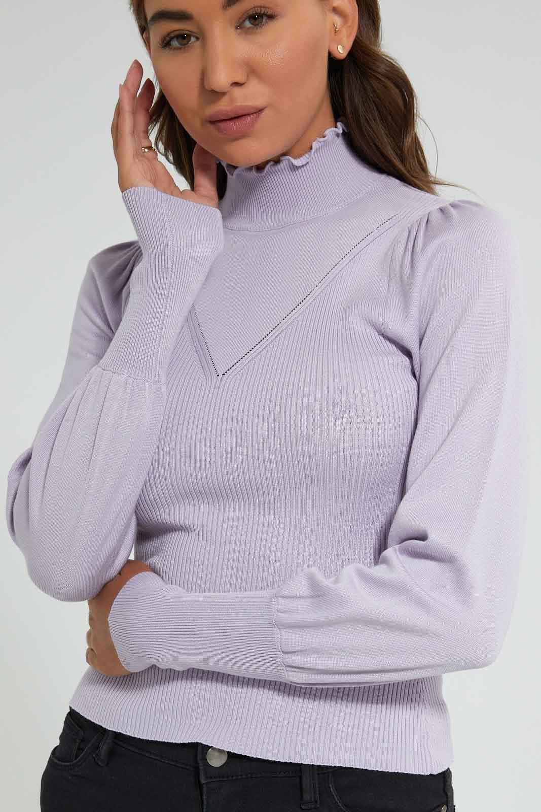 Redtag-High-Neck-Turtle-Top-Tops-Women's-0