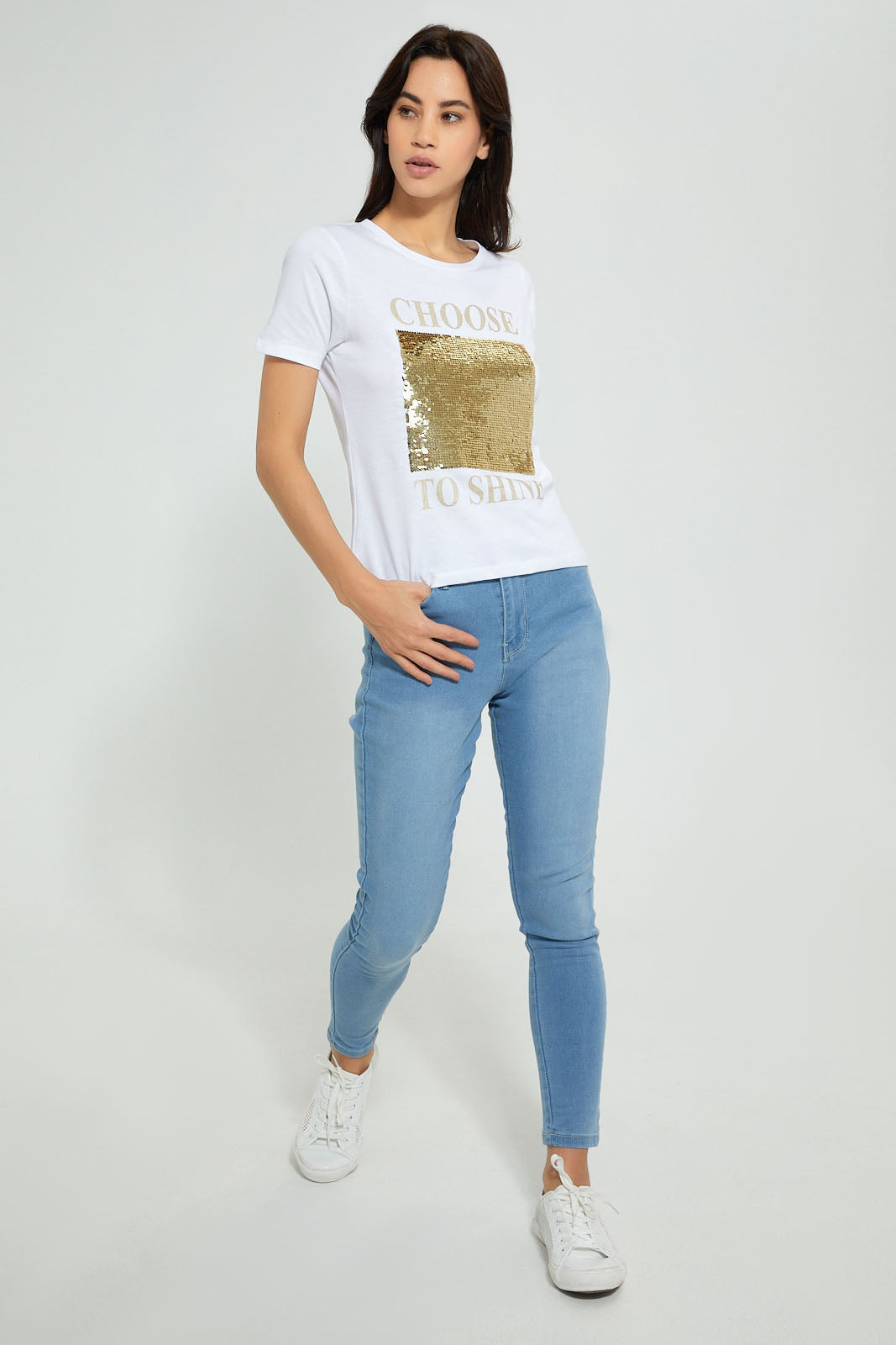 Redtag-White-Photographic-Print-T-Shirt-Active-Tees-Women's-