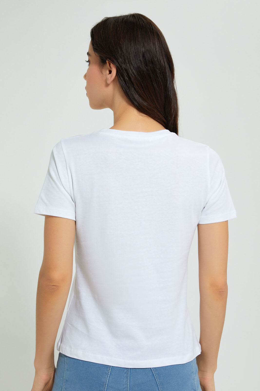Redtag-White-Photographic-Print-T-Shirt-Active-Tees-Women's-