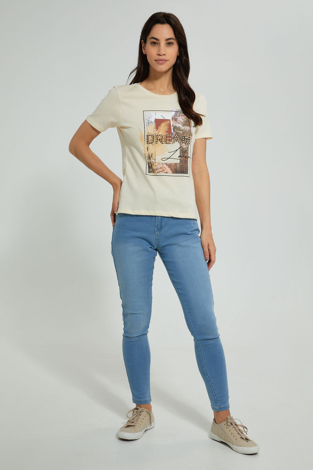 Redtag-Grey-Photographic-Print-T-Shirt-Active-Tees-Women's-