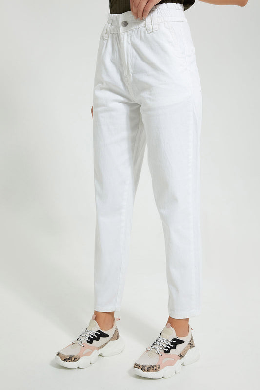Redtag-White-Baggy-Fit-Jean-Jeans-Baggy-Fit-Women's-