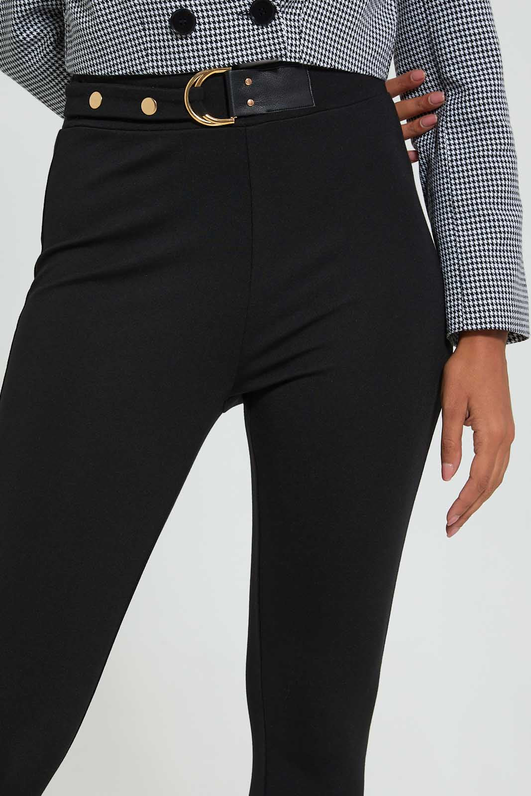 Redtag-Black-Skinny-Fit-Waist-Details-Legging-Leggings-Women's-0