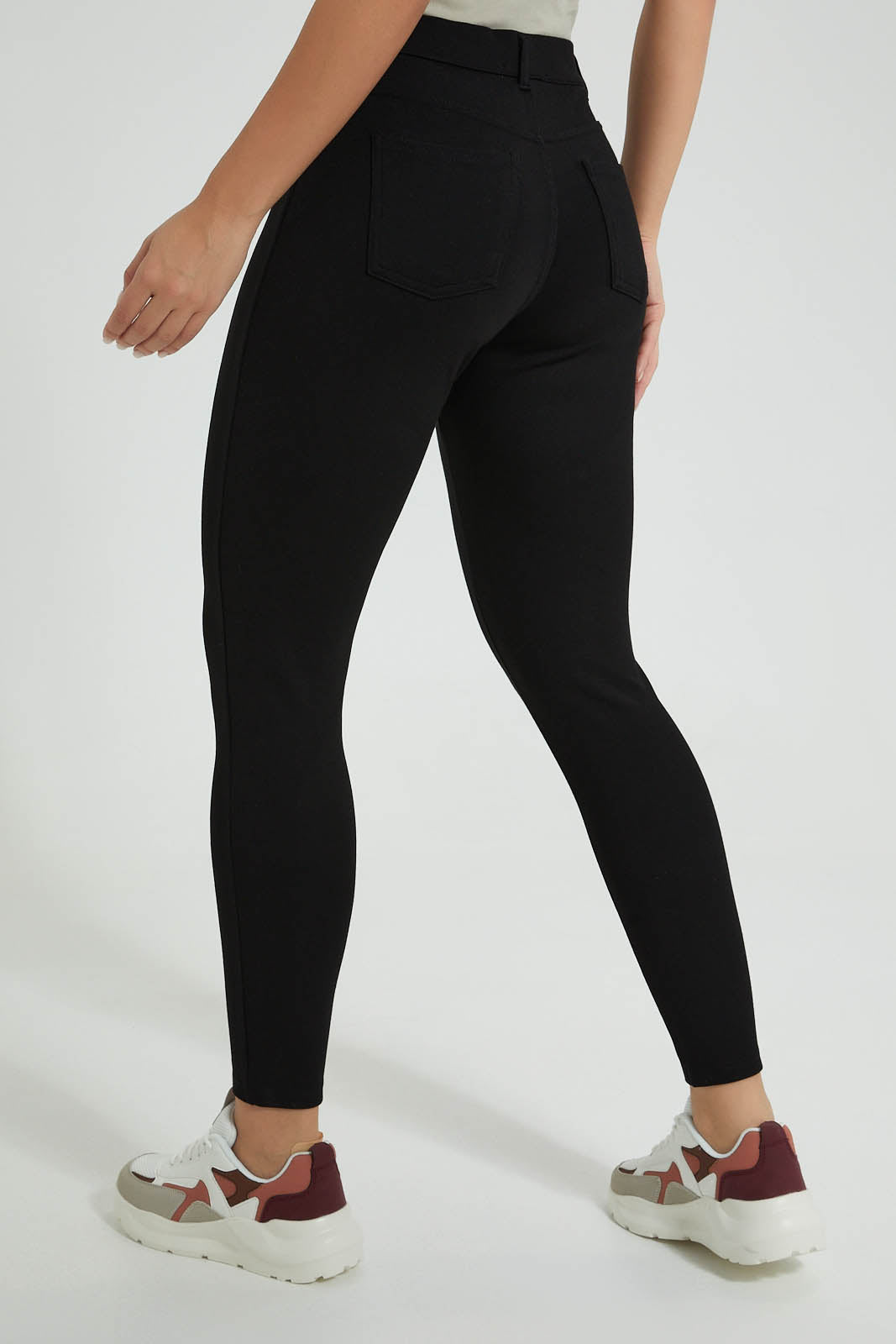 Redtag-Black-Skinny-Fit-Leggings-Colour:Black,-Filter:Women's-Clothing,-New-In,-New-In-Women,-Non-Sale,-S22B,-Section:Women,-Women-Leggings-Women's-