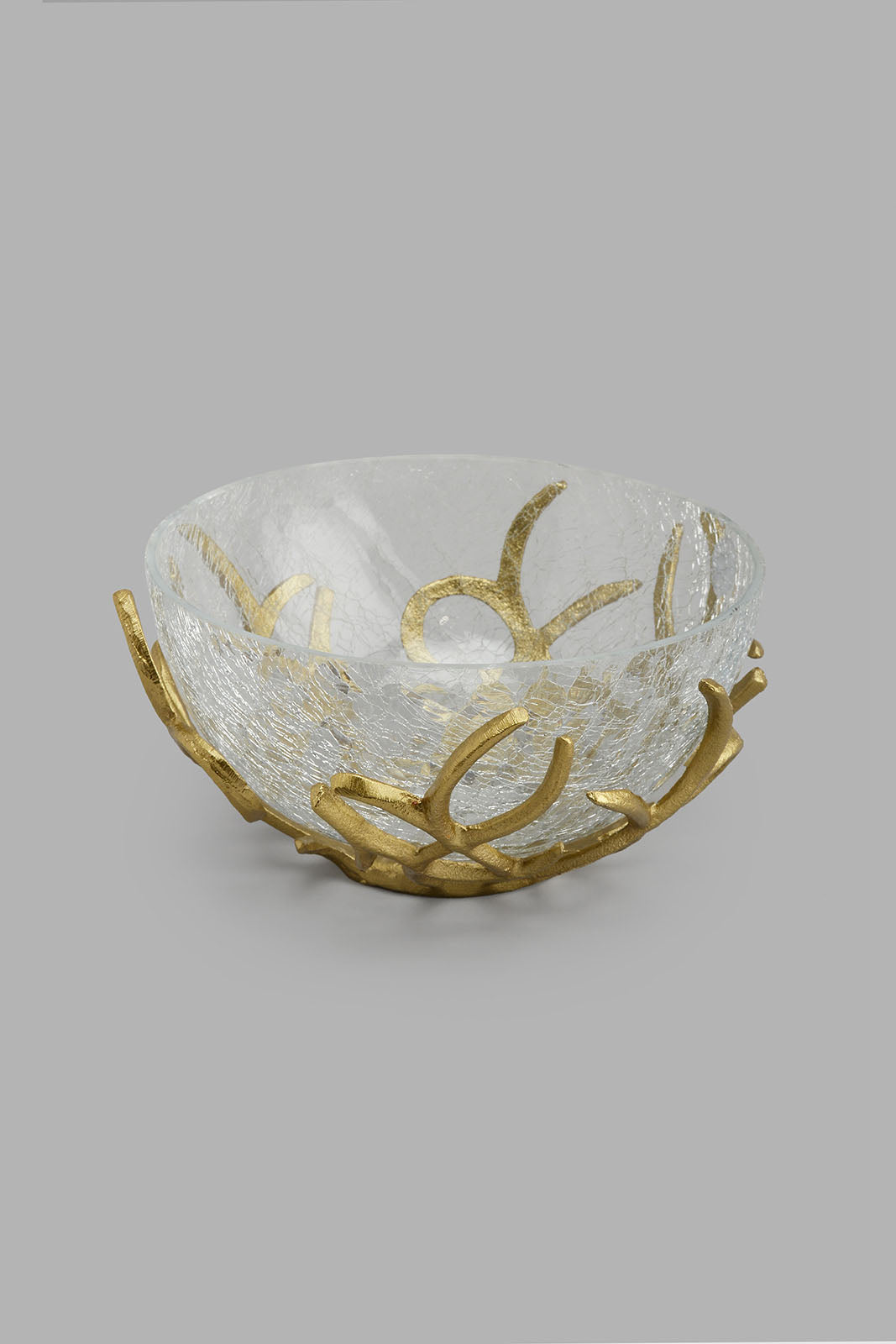 Redtag-Gold-Metal-&-Glass-Decorative-Bowl-Bowls-Home-Decor-