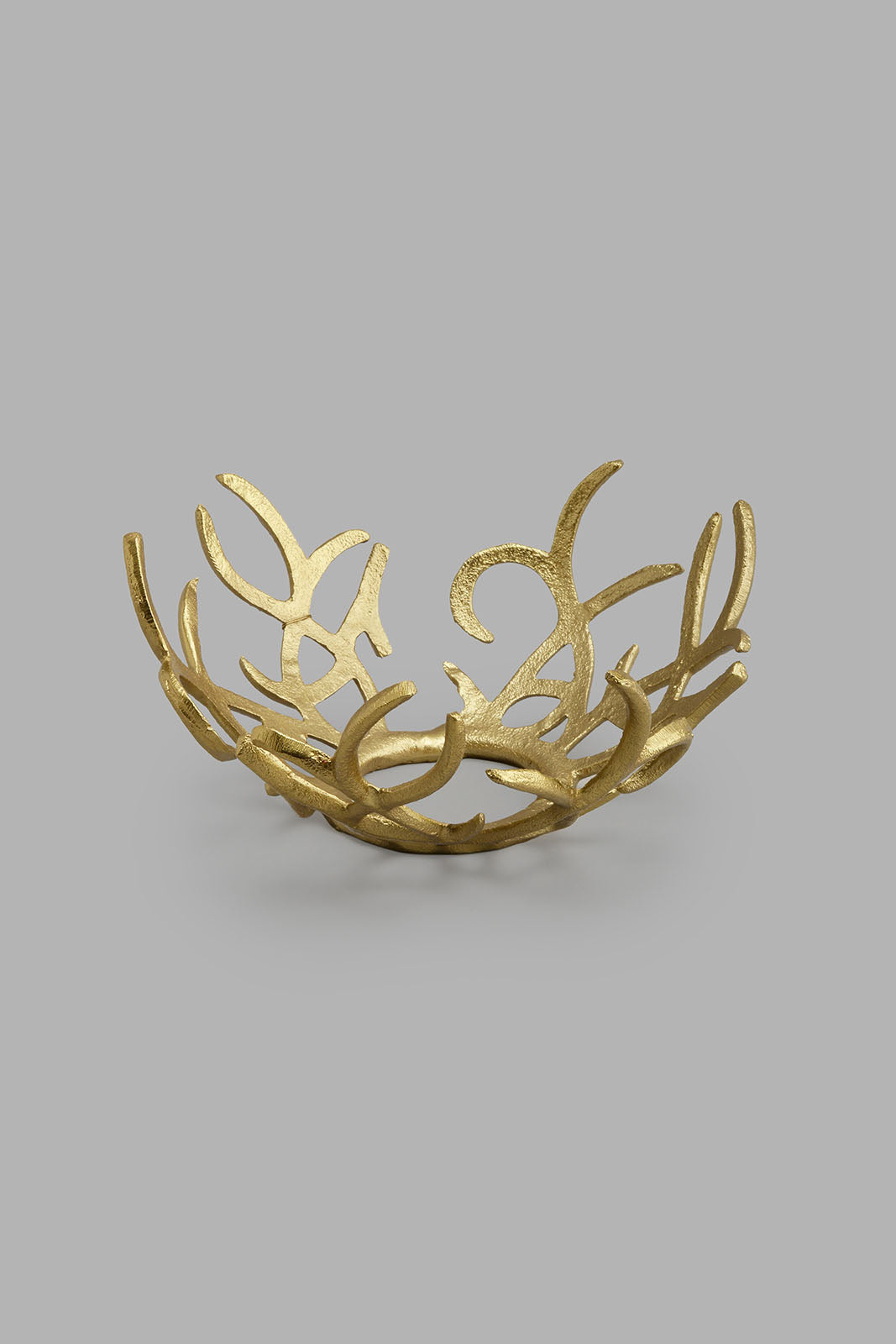 Redtag-Gold-Metal-&-Glass-Decorative-Bowl-Bowls-Home-Decor-